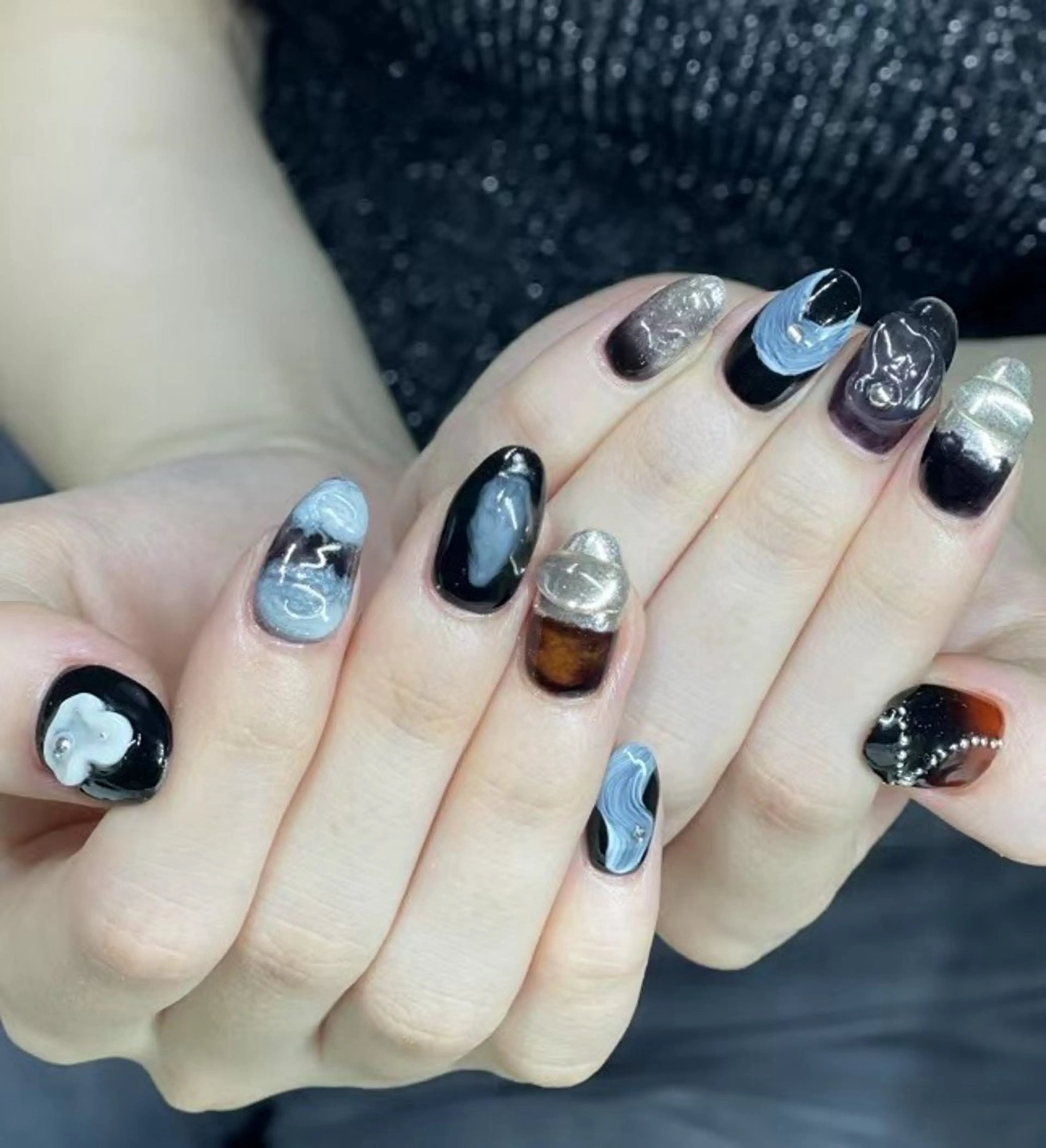 ネイル ハンドネイル Queens マオのネイルデザイン