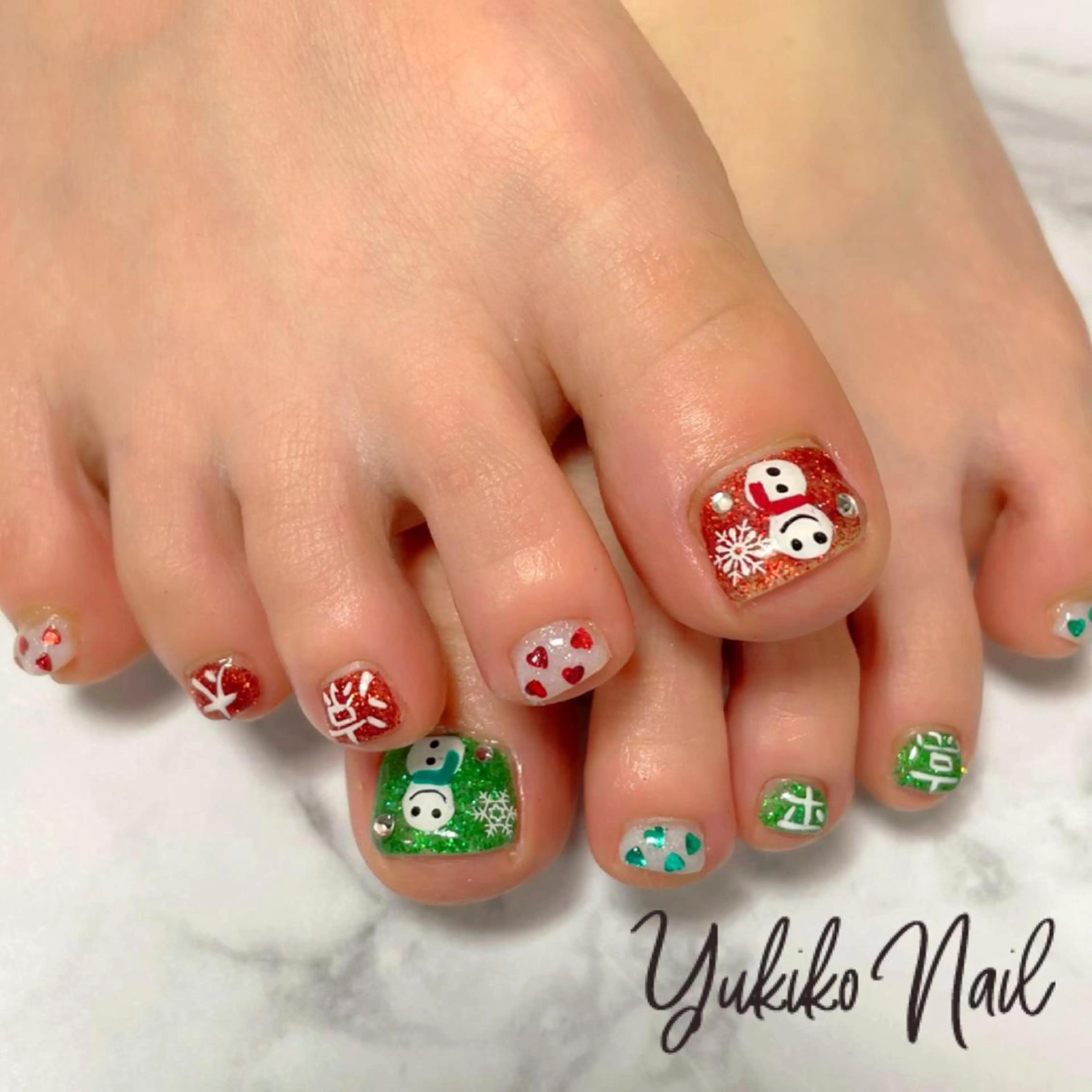 ネイル 持ち込み ハンドネイル ユキコ ネイルのネイルデザイン