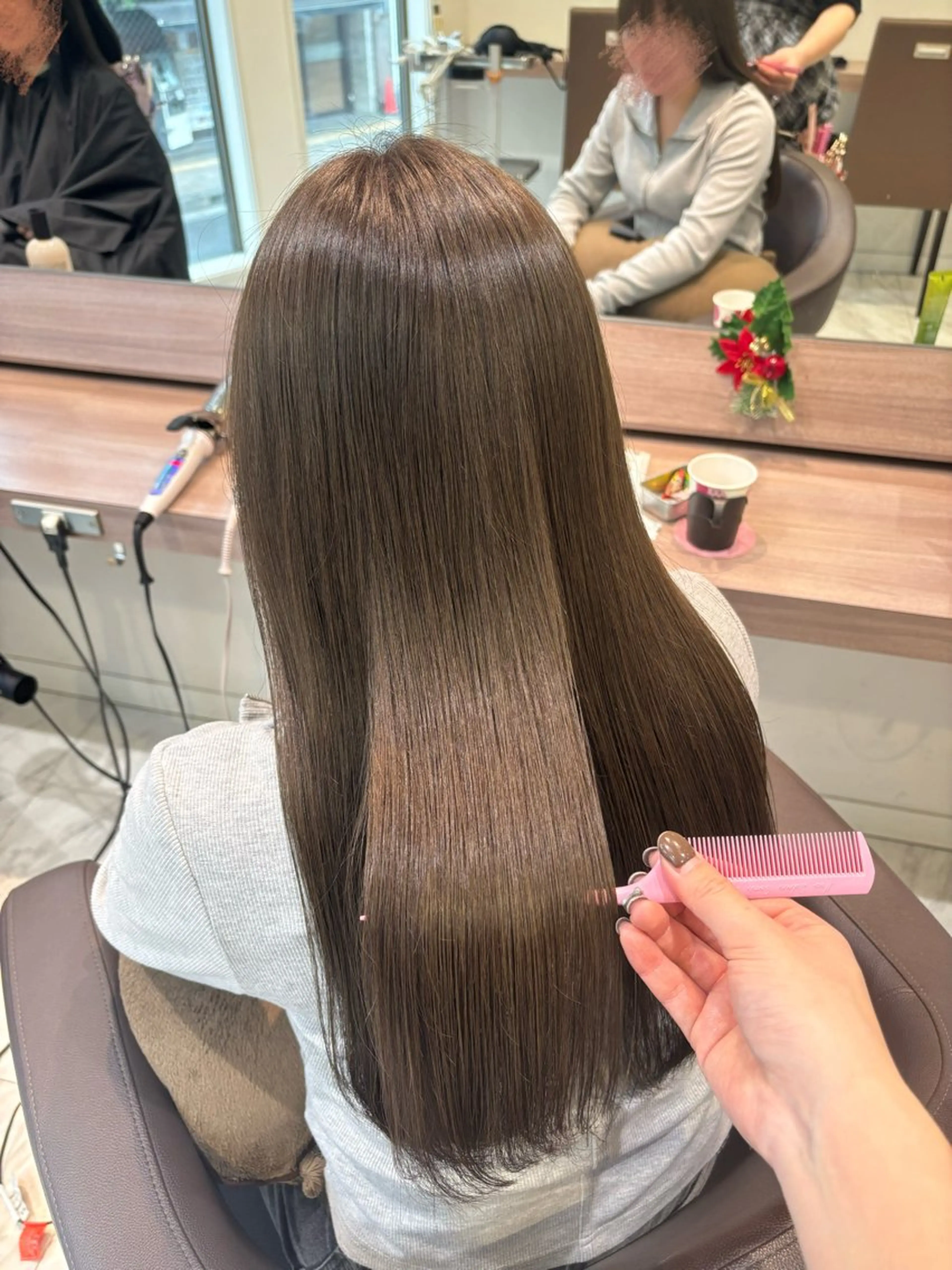 🍓【 お悩みに合わせたトリートメント 】cut + color + Aujua treatmentの写真