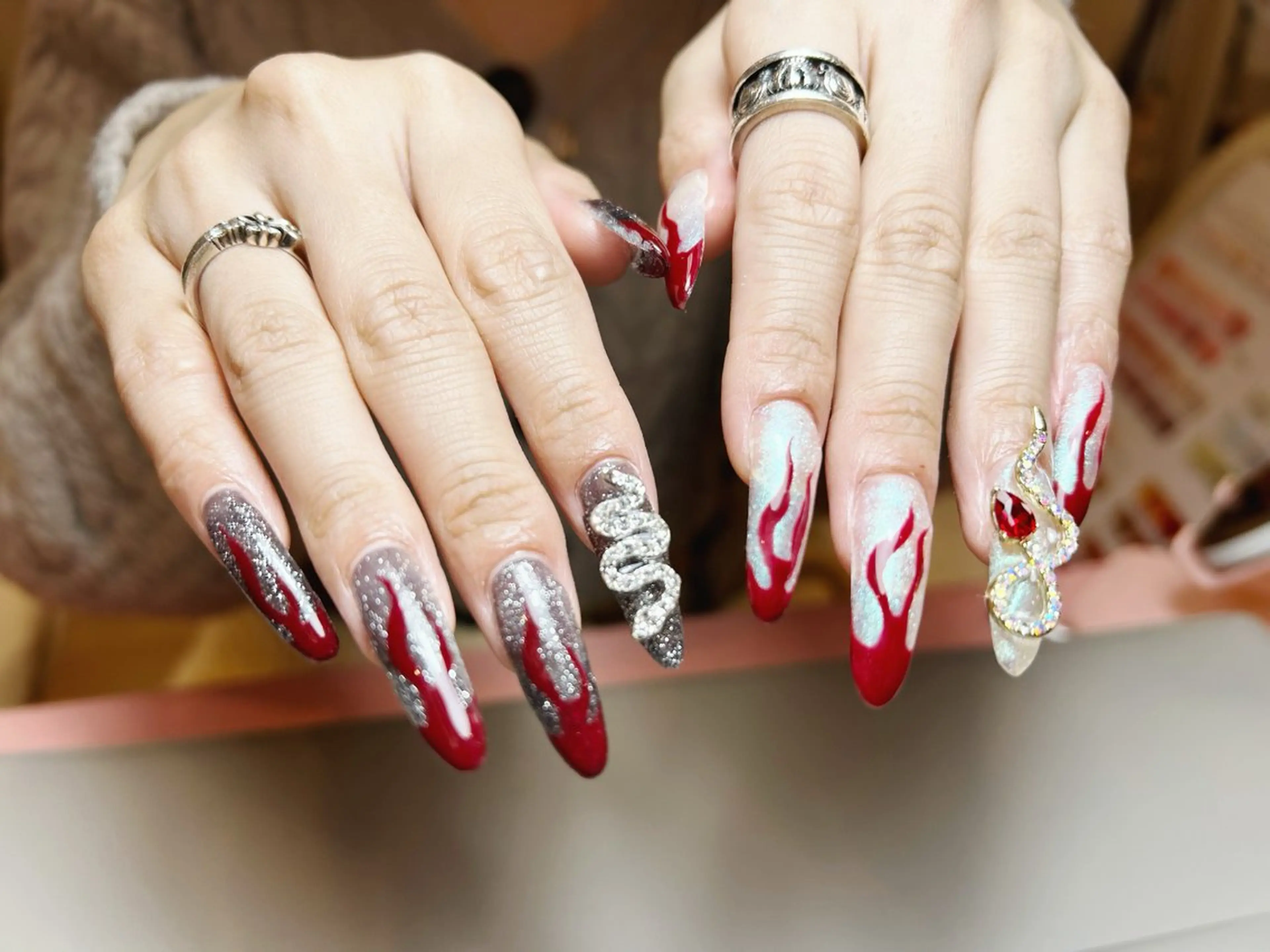 ネイル ハンドネイル 🌟桜beauty 🌟プロ ネイリストのネイルデザイン