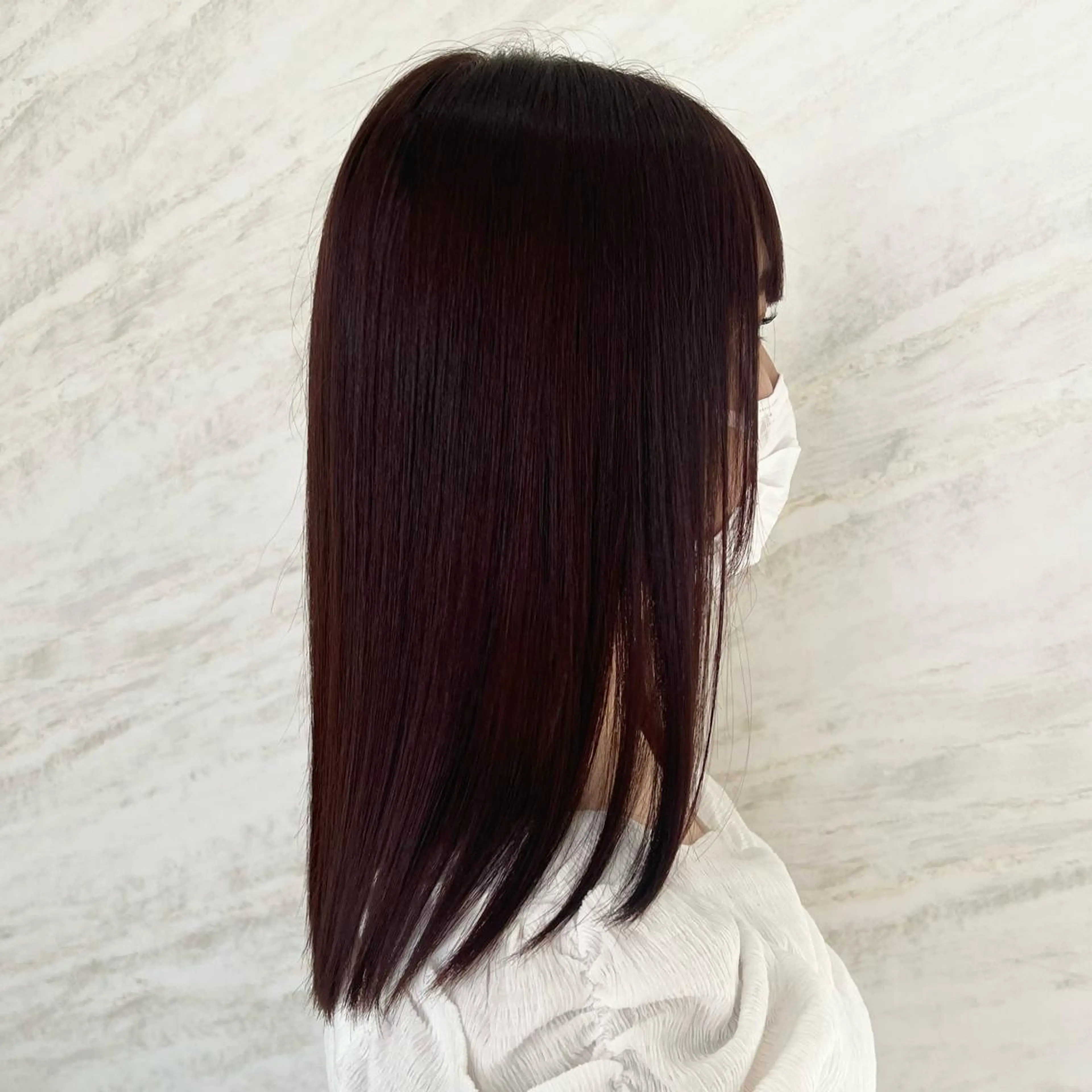 セミロング カラー PETZjasmine所属・顔周りカット/透明感 カラー🤍大塚蛍のヘアスタイル