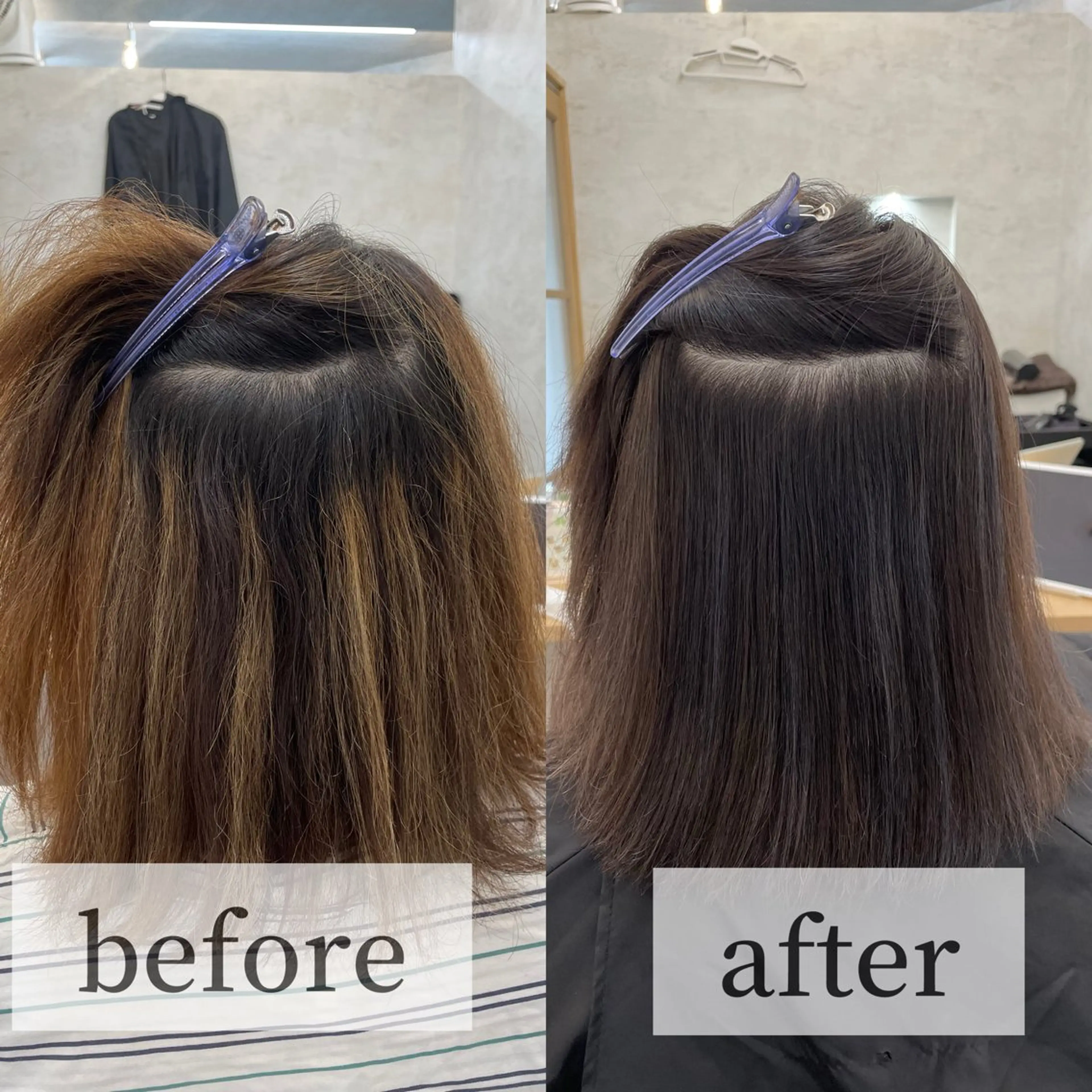 ミディアム パーマ 縮毛矯正 カット 縮毛矯正 トリートメント 高橋 芽衣のヘアスタイル