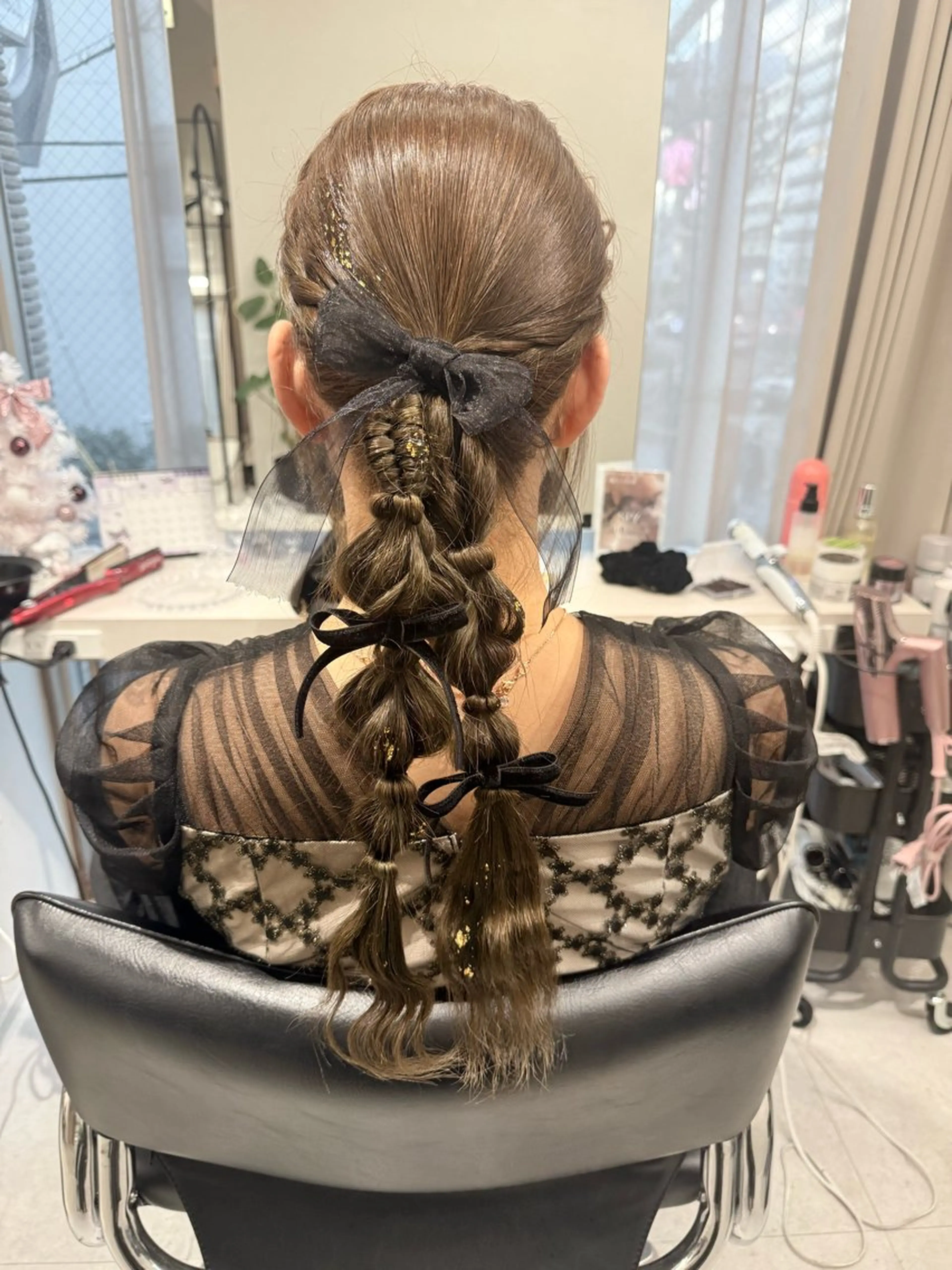 ヘアアレンジ ヘアセット haru 髪質改善サロンのヘアスタイル