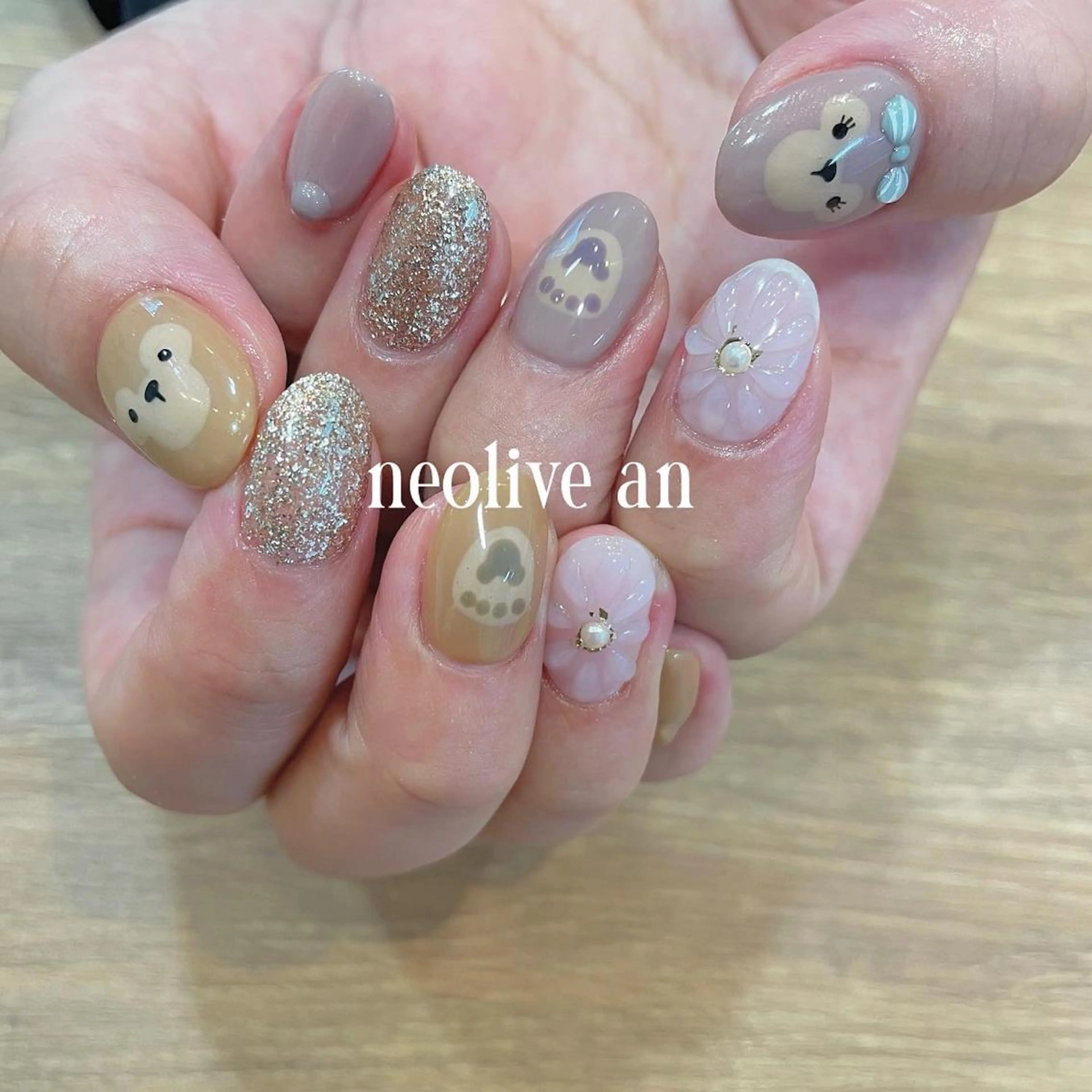 キッズ ネイル feey ⁑erinaのネイルデザイン