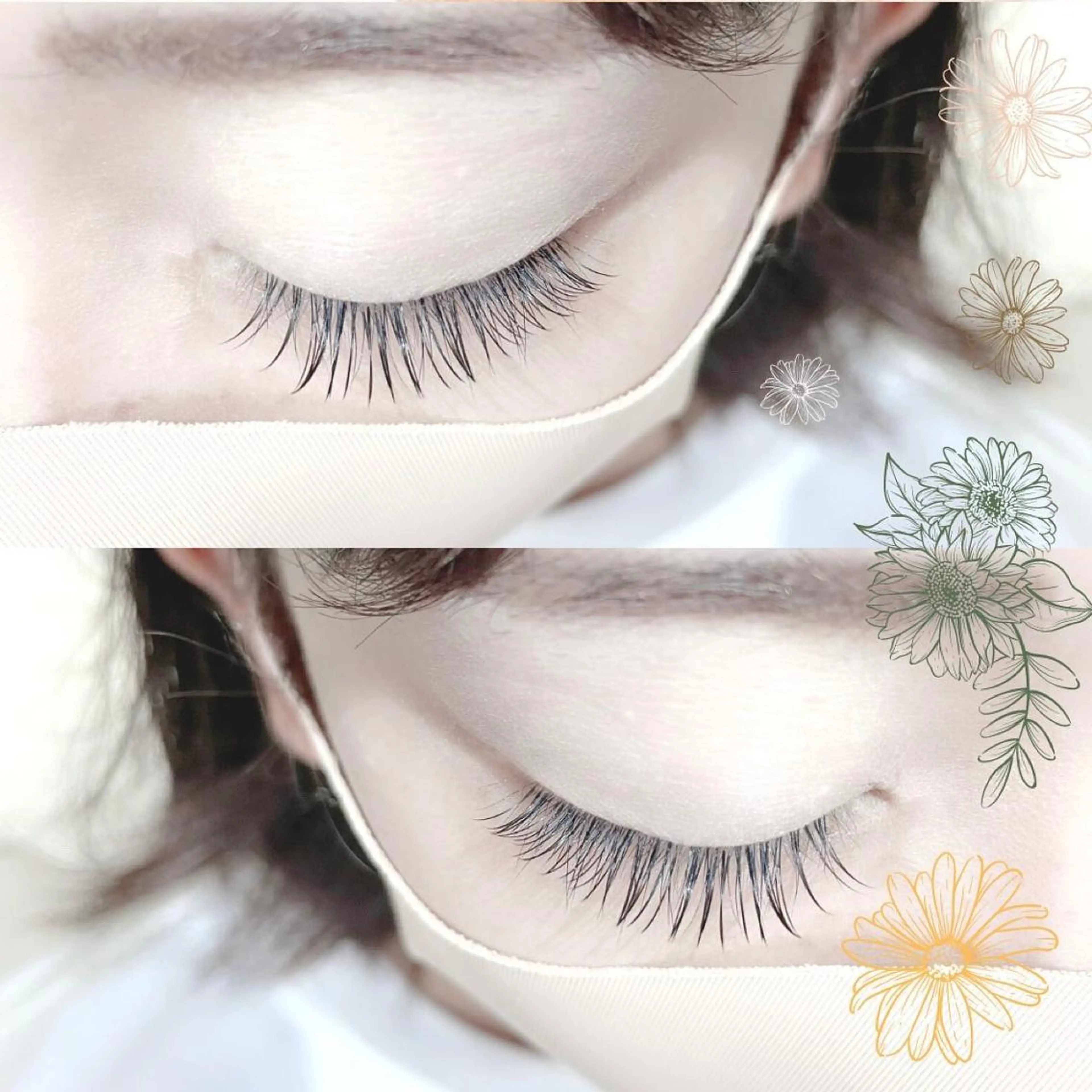 マツエク・マツパ パリジェンヌラッシュリフト まつげパーマ 下まつげエクステ 一重×まつ毛パーマ ボリュームラッシュ Mon mignonのマツエク・マツパデザイン