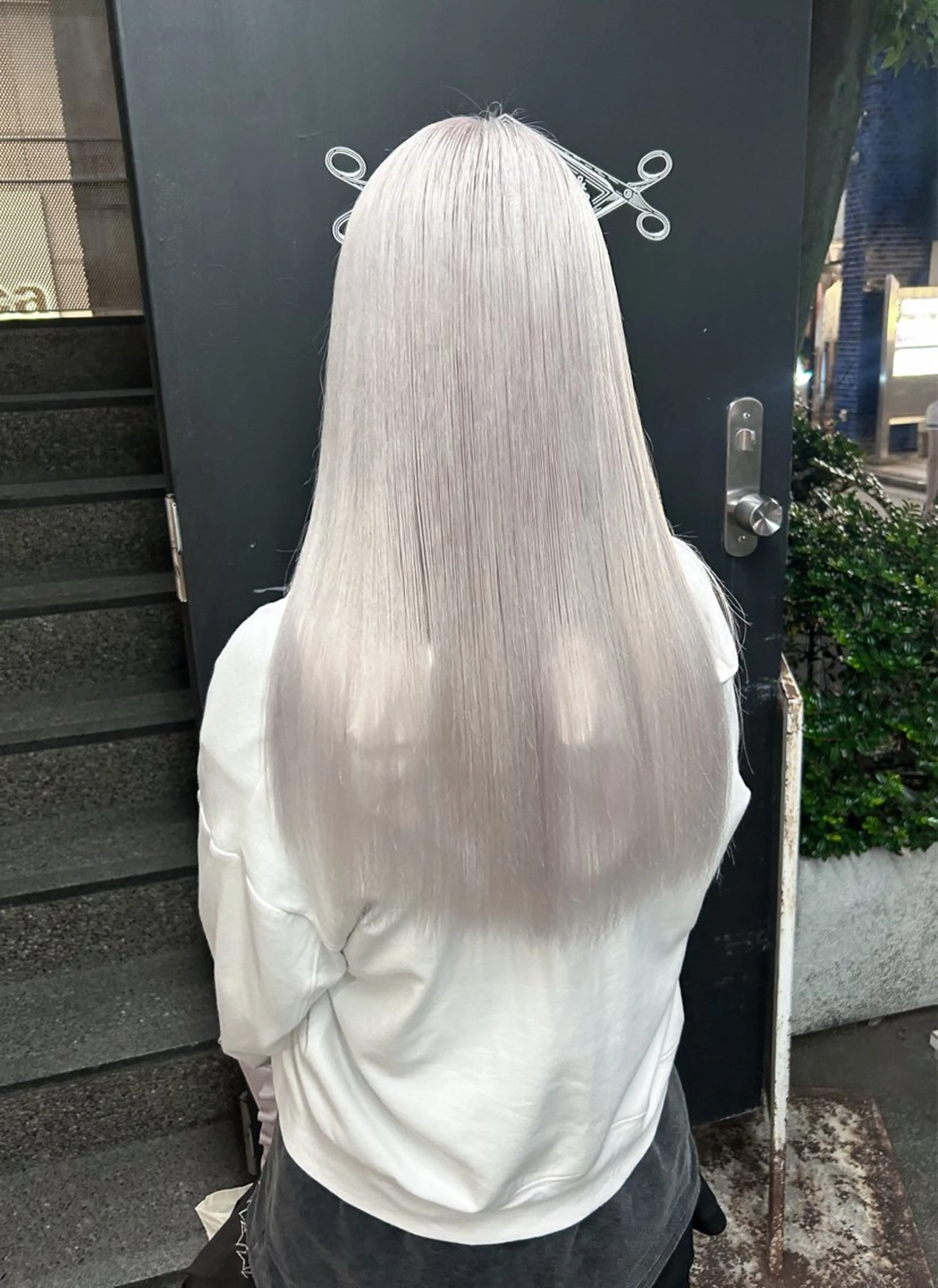 ロング カラー ハイトーンカラー ⭐️NAZUNAのヘアスタイル
