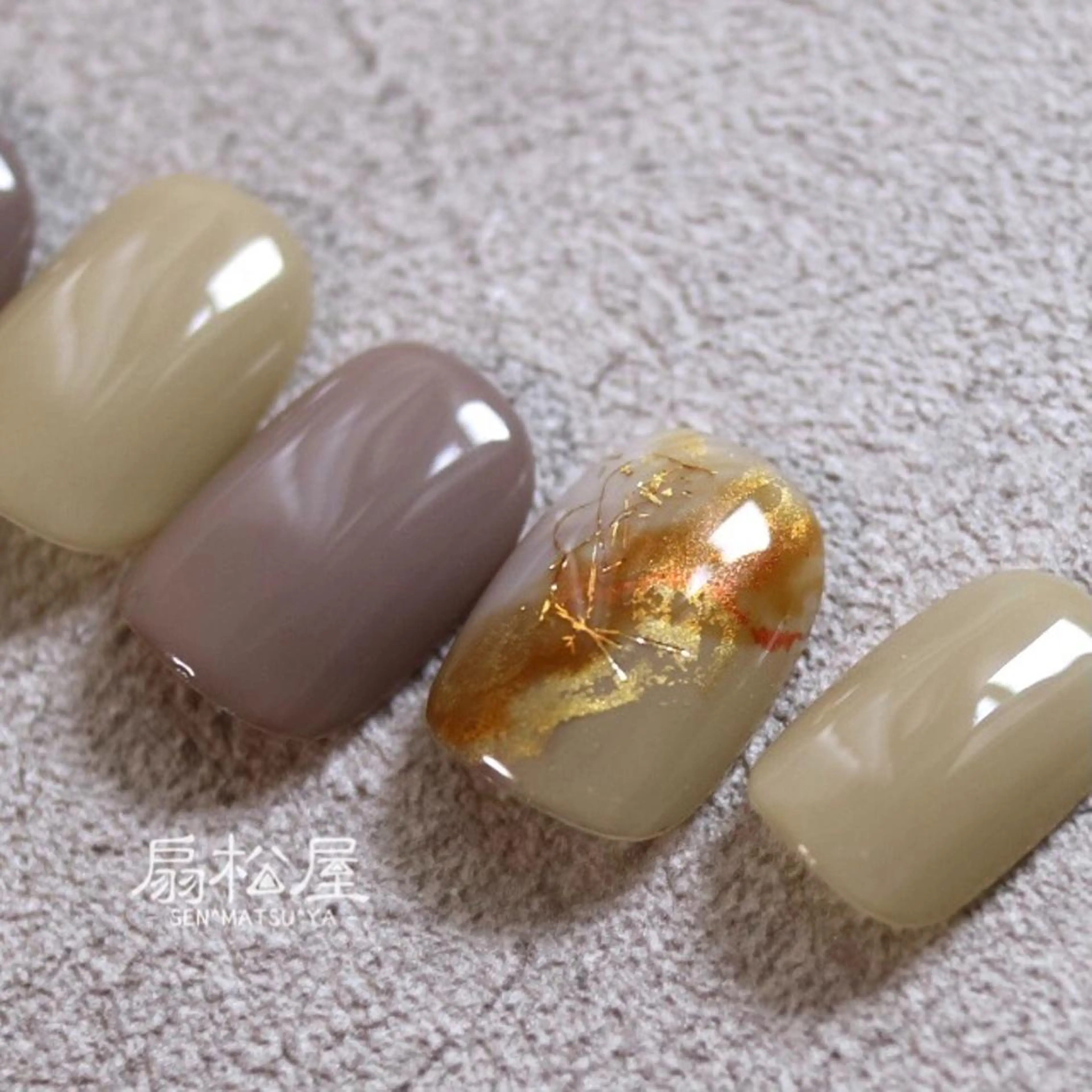 ネイル 扇松屋 marie.nのネイルデザイン