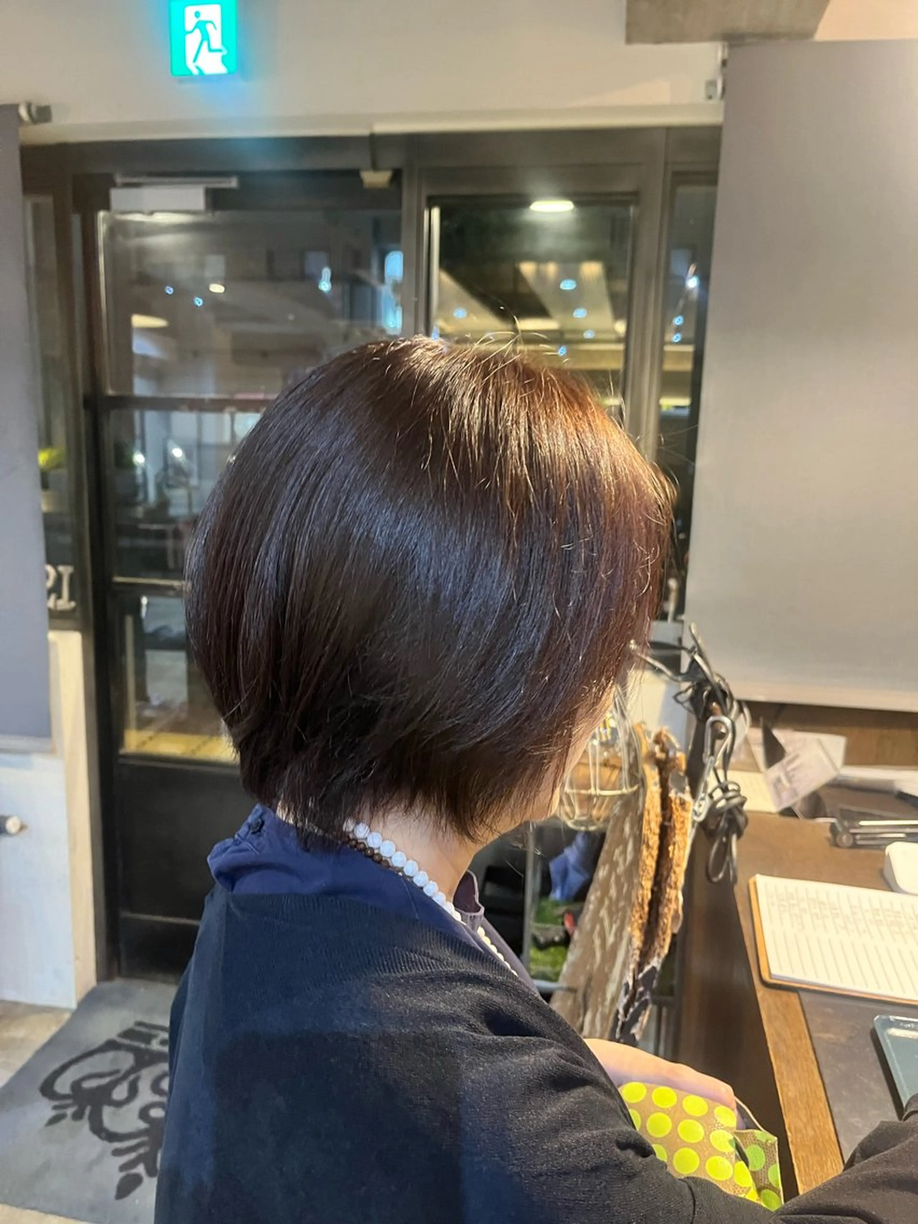 カラー ヘアカラー 松原 樹里のヘアスタイル