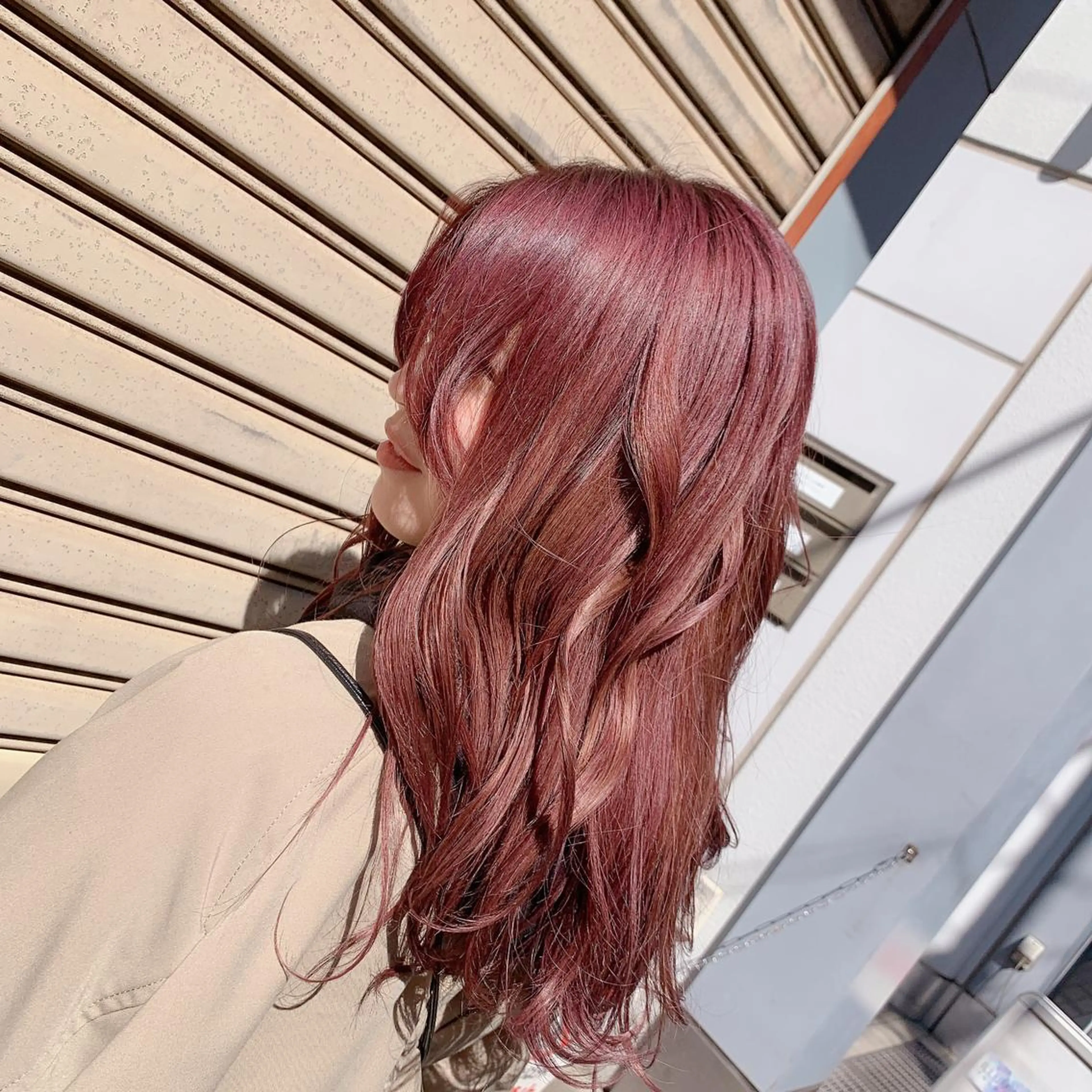 ロング カラー ヘアアレンジ ベージュカラー ラベンダーカラー ラベンダーベージュ 【メンズモデル募集】 Bassa所沢のヘアスタイル