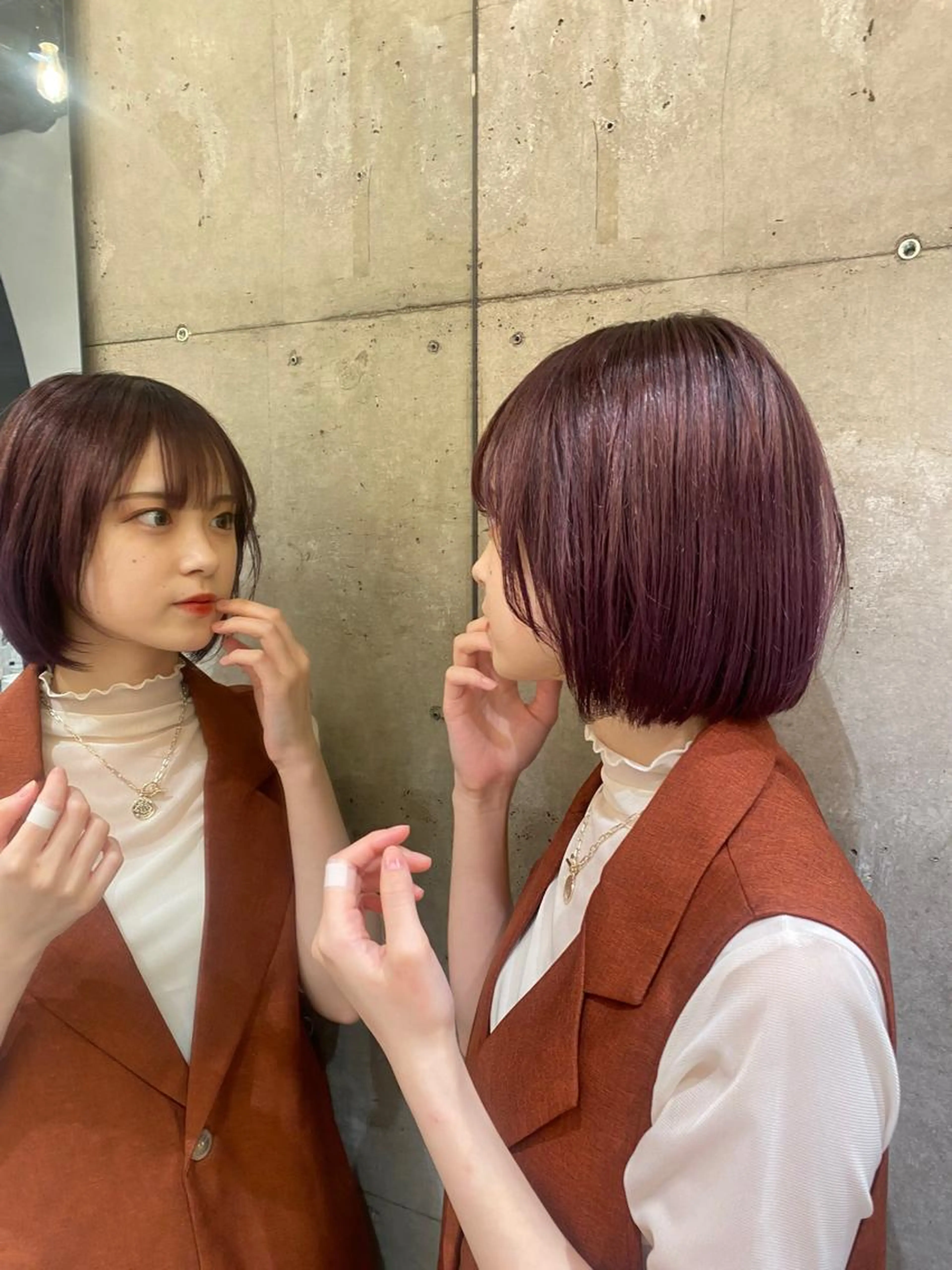 🩵カット+ワンカラー+トリートメント🩵の写真