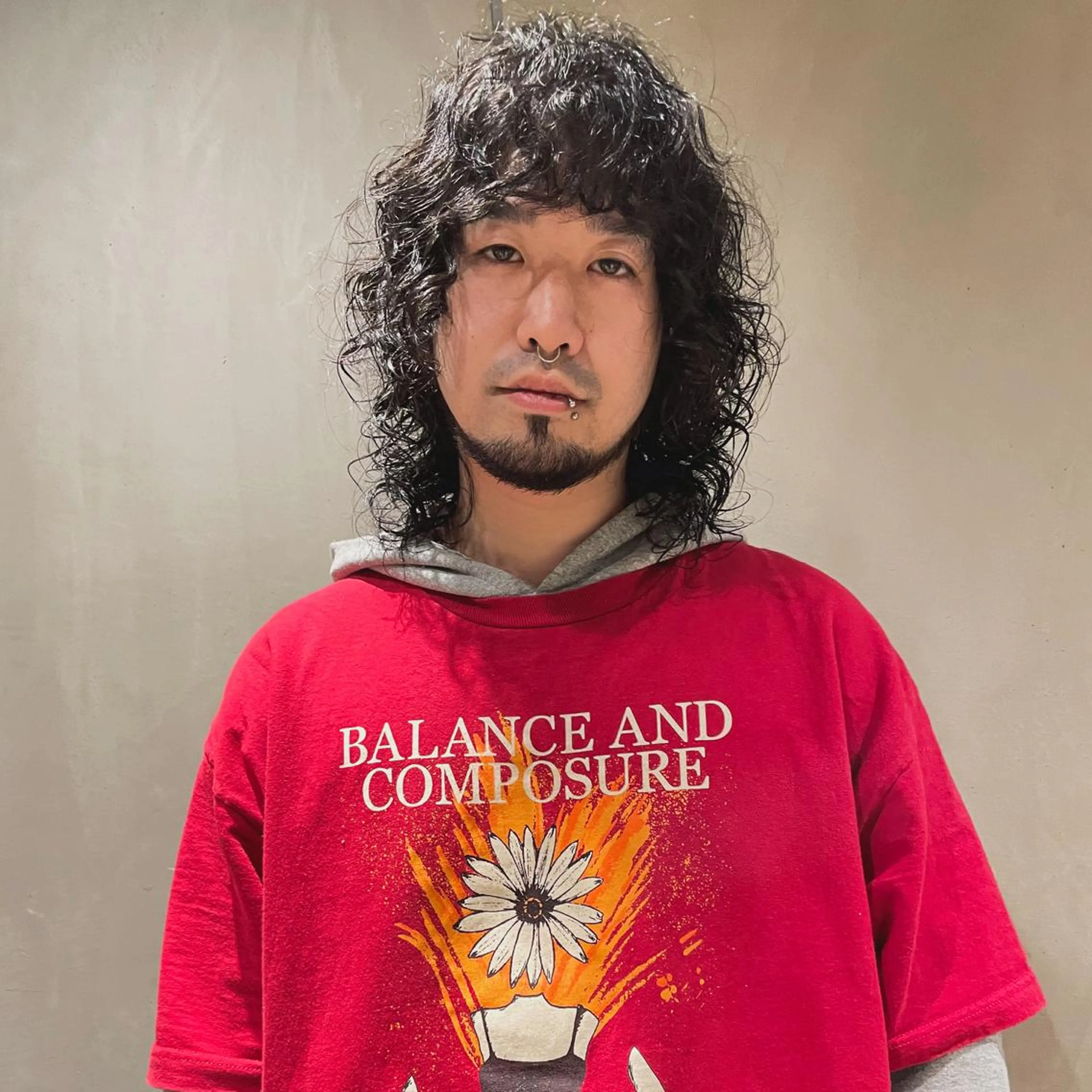 パーマ メンズ ショートボブ メンズブリーチ メンズデザインカット フェードカット メンズハイライト カット パーマ 🌈圧倒的デザイン パーマ　関和希のヘアスタイル