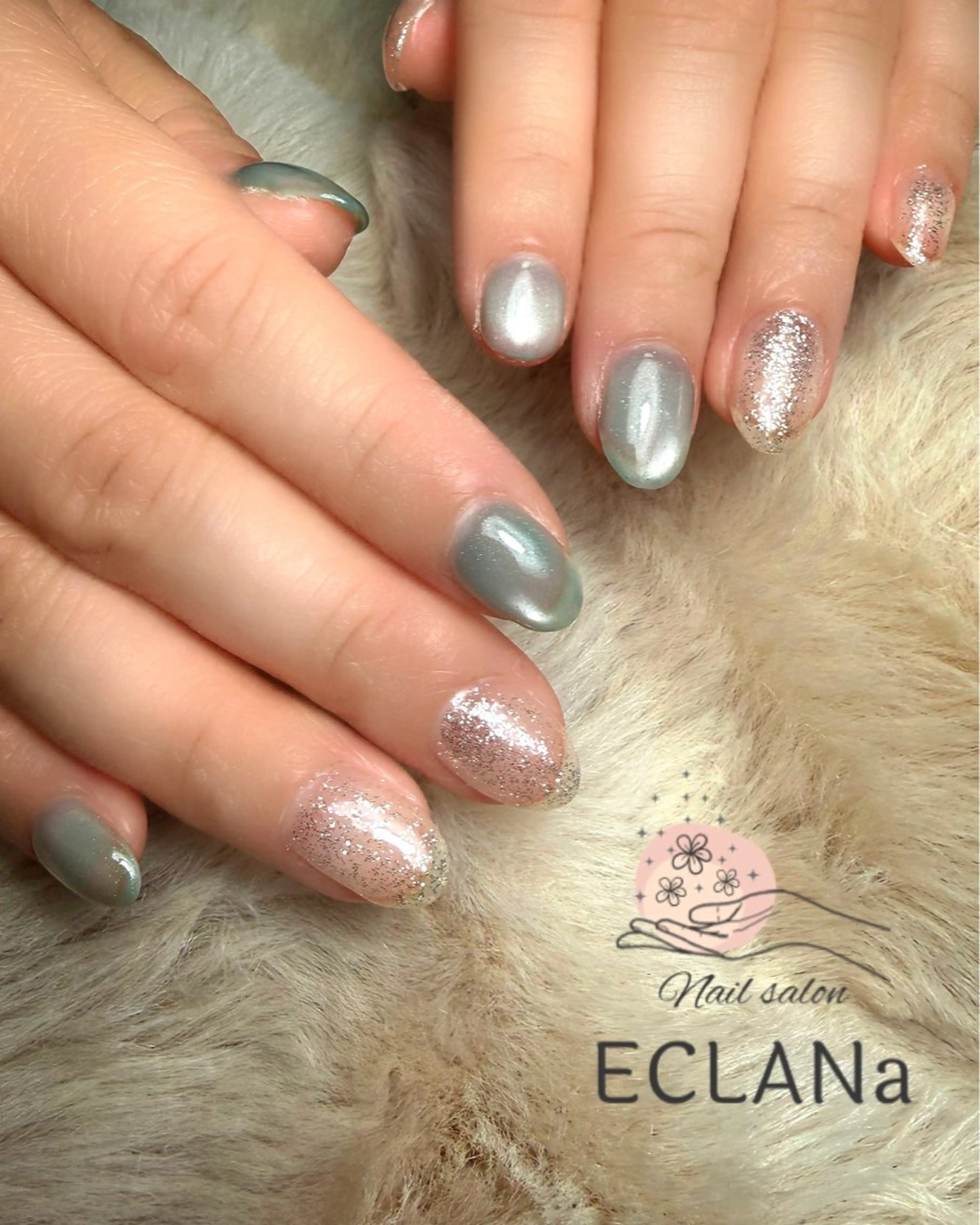 ネイル ハンドネイル Nail salon ECLANaのネイルデザイン