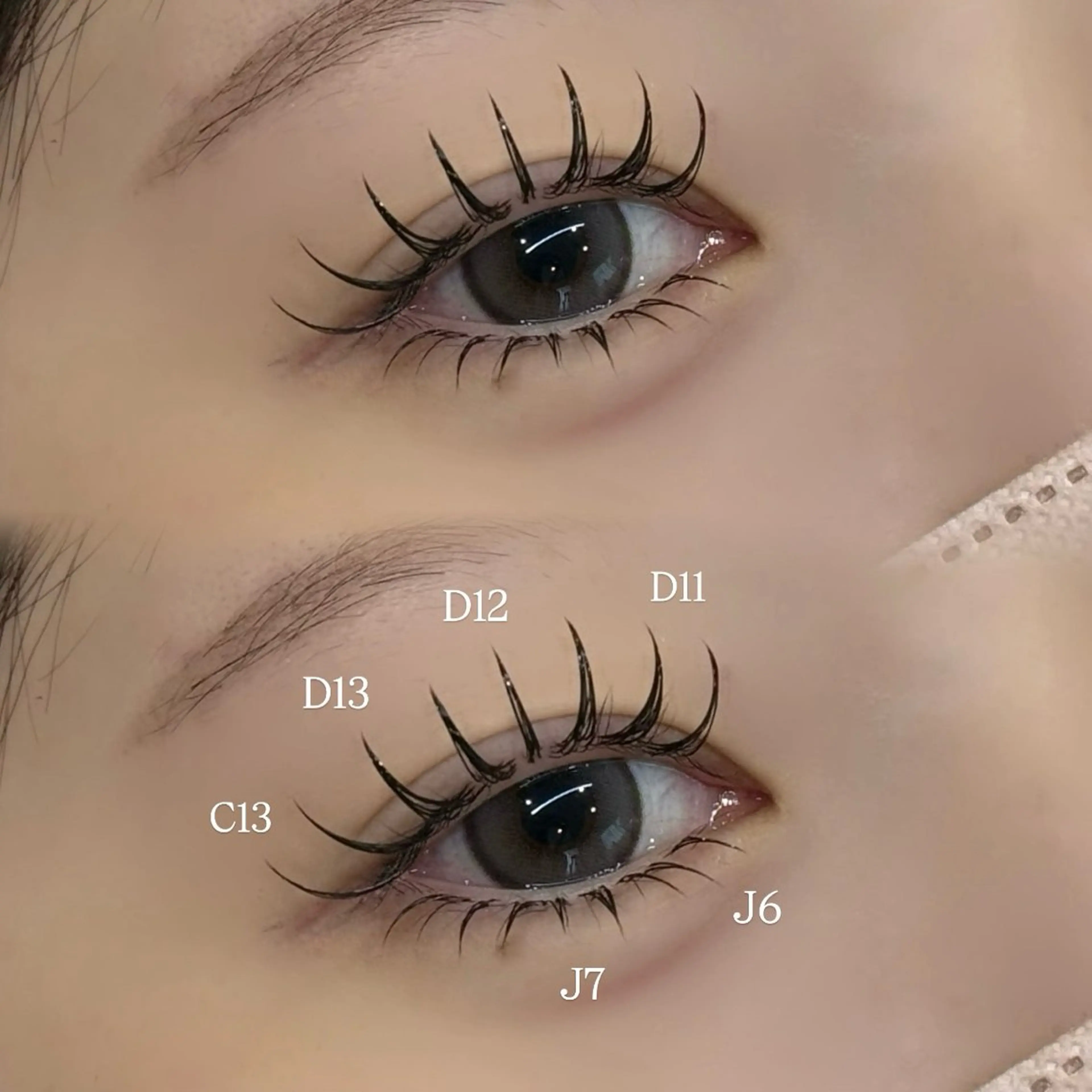 🎀下まつげエクステ🎀付け放題🤍✧︎*。の写真