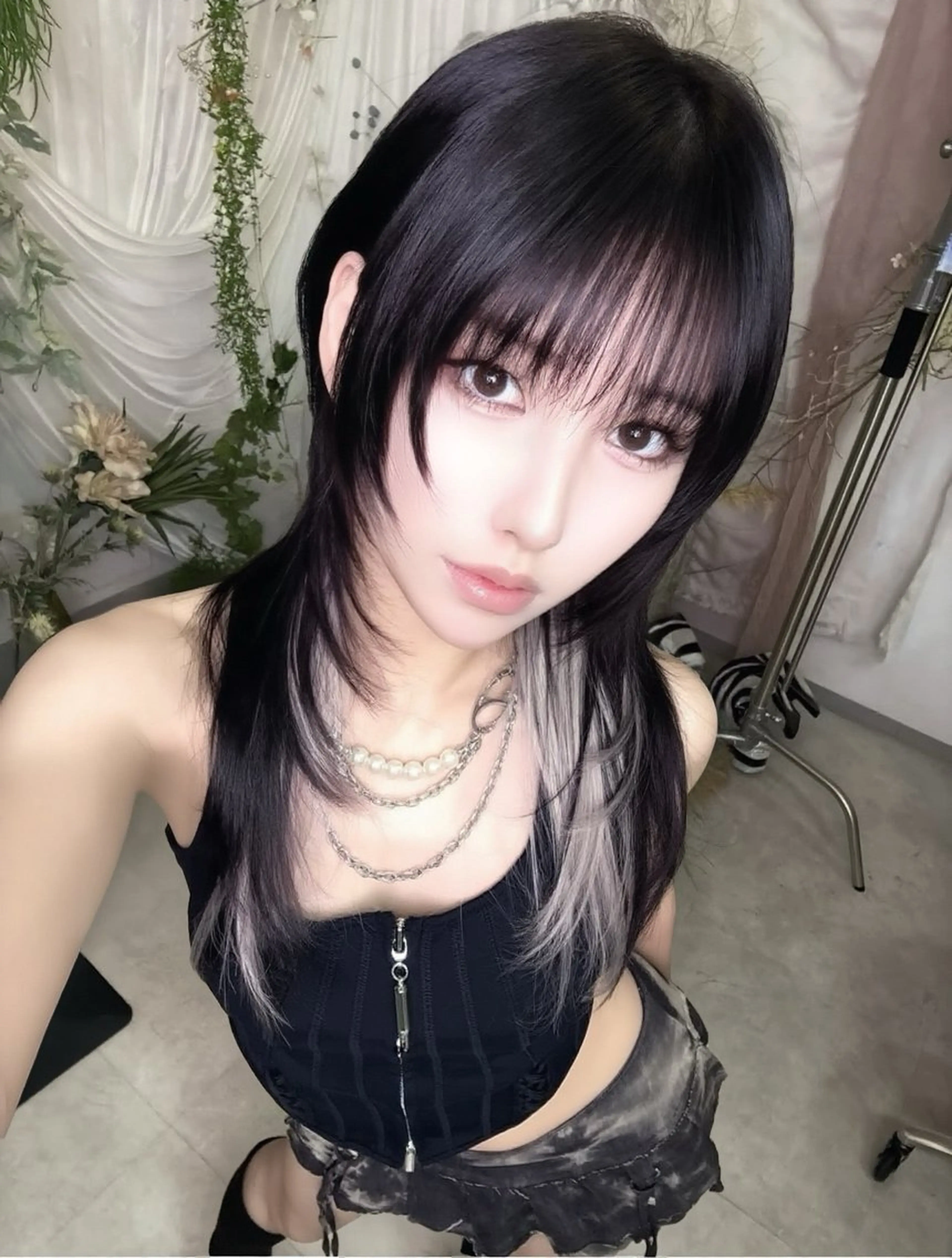 ロング ハッシュカット レイヤーカット カット トリートメント 【ロングウルフカット 姫カット】伊藤裕哉のヘアスタイル