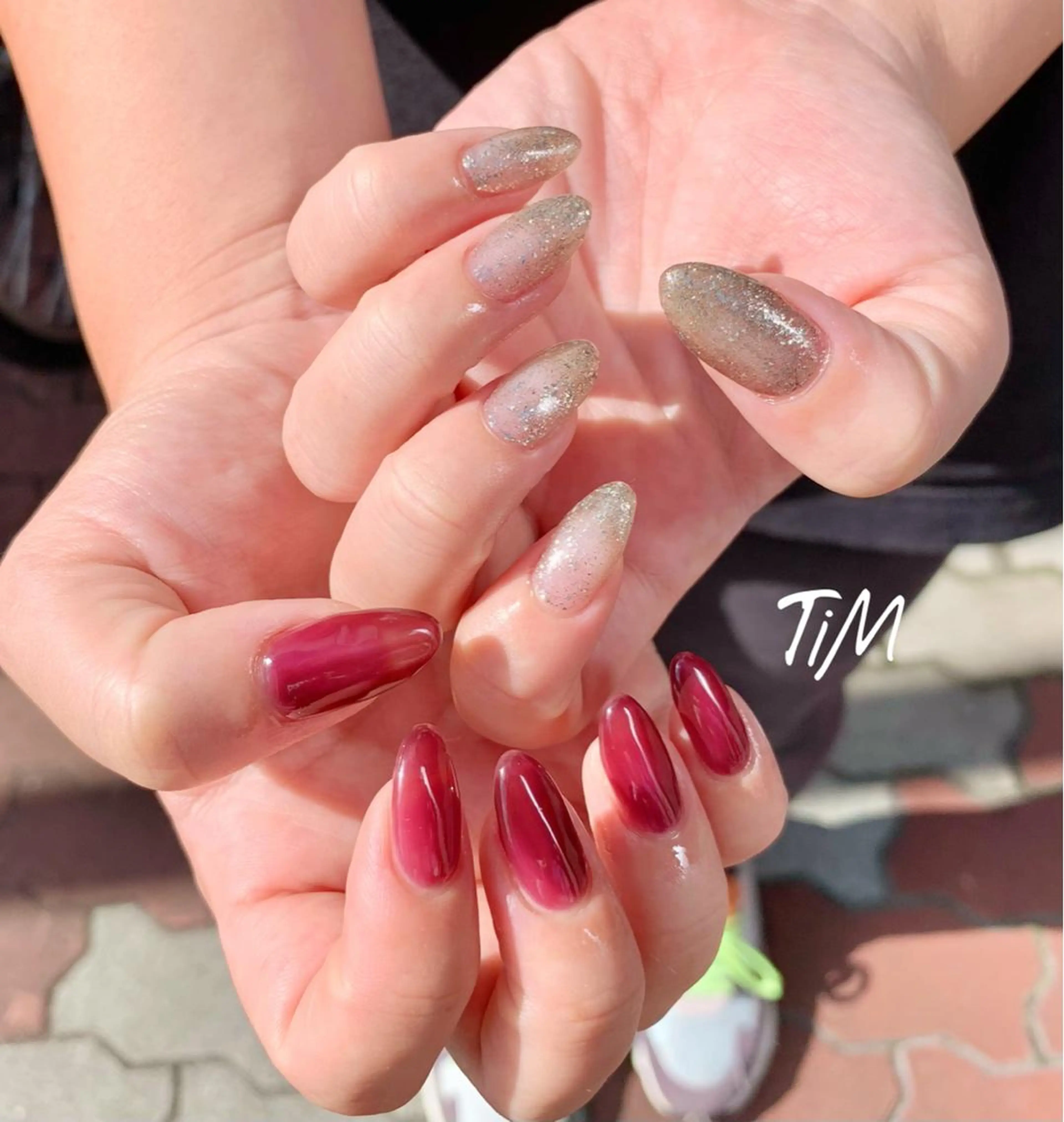 ミディアム ネイル Beauty Studio TiM所属・TiM【ティム】 近鉄八尾店のマツエク・マツパデザイン