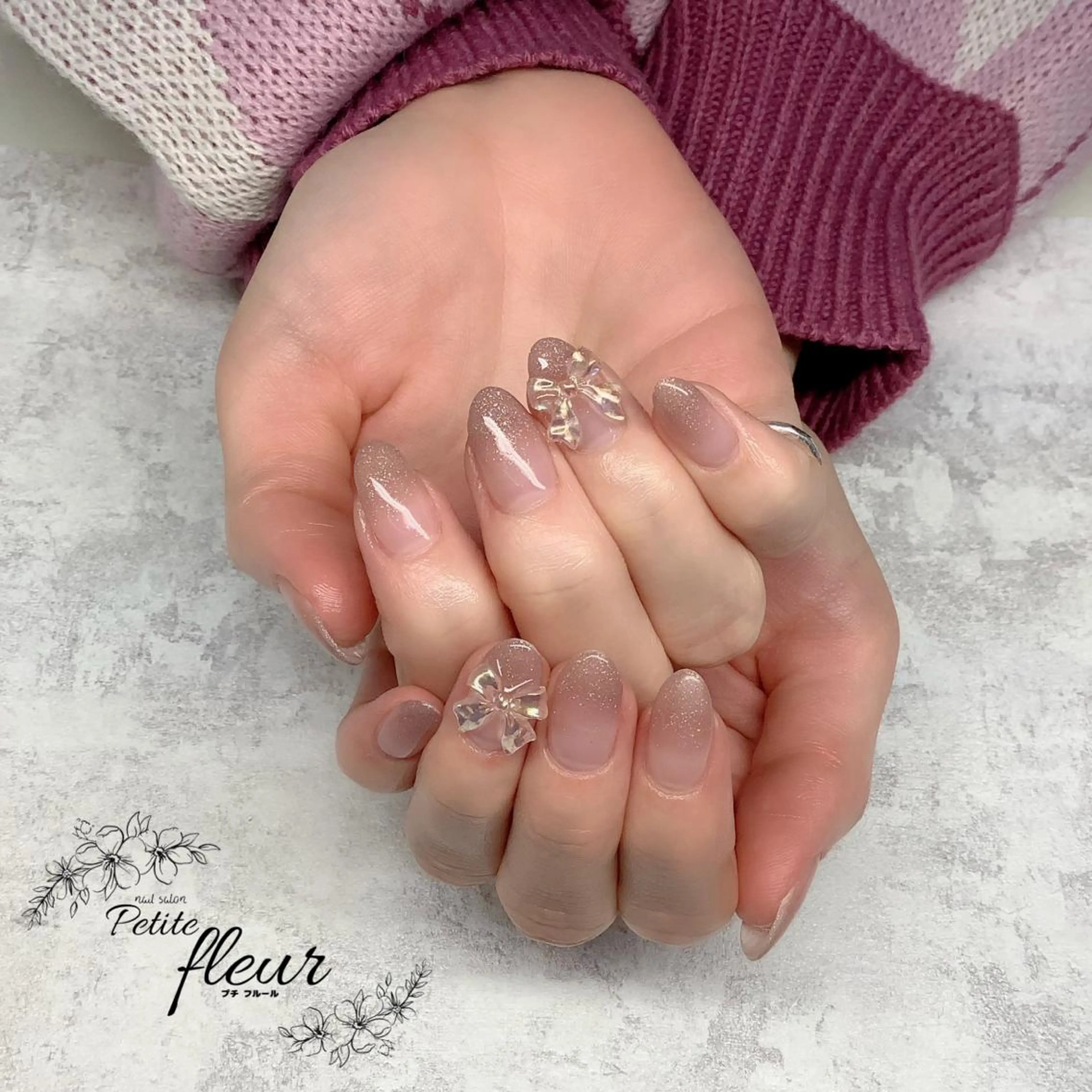 ネイル ハンドネイル ❁⃘*。Petite fleur❁⃘*りさのネイルデザイン