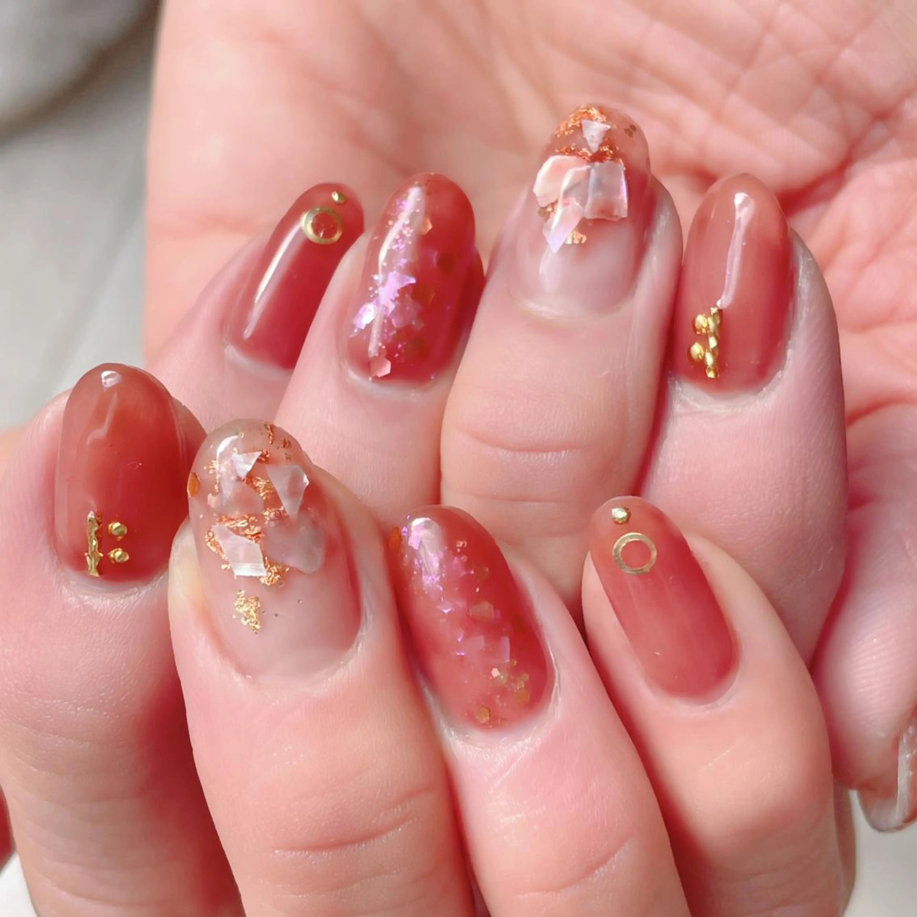 ネイル ハンドネイル nail salon Ni-i-naのネイルデザイン