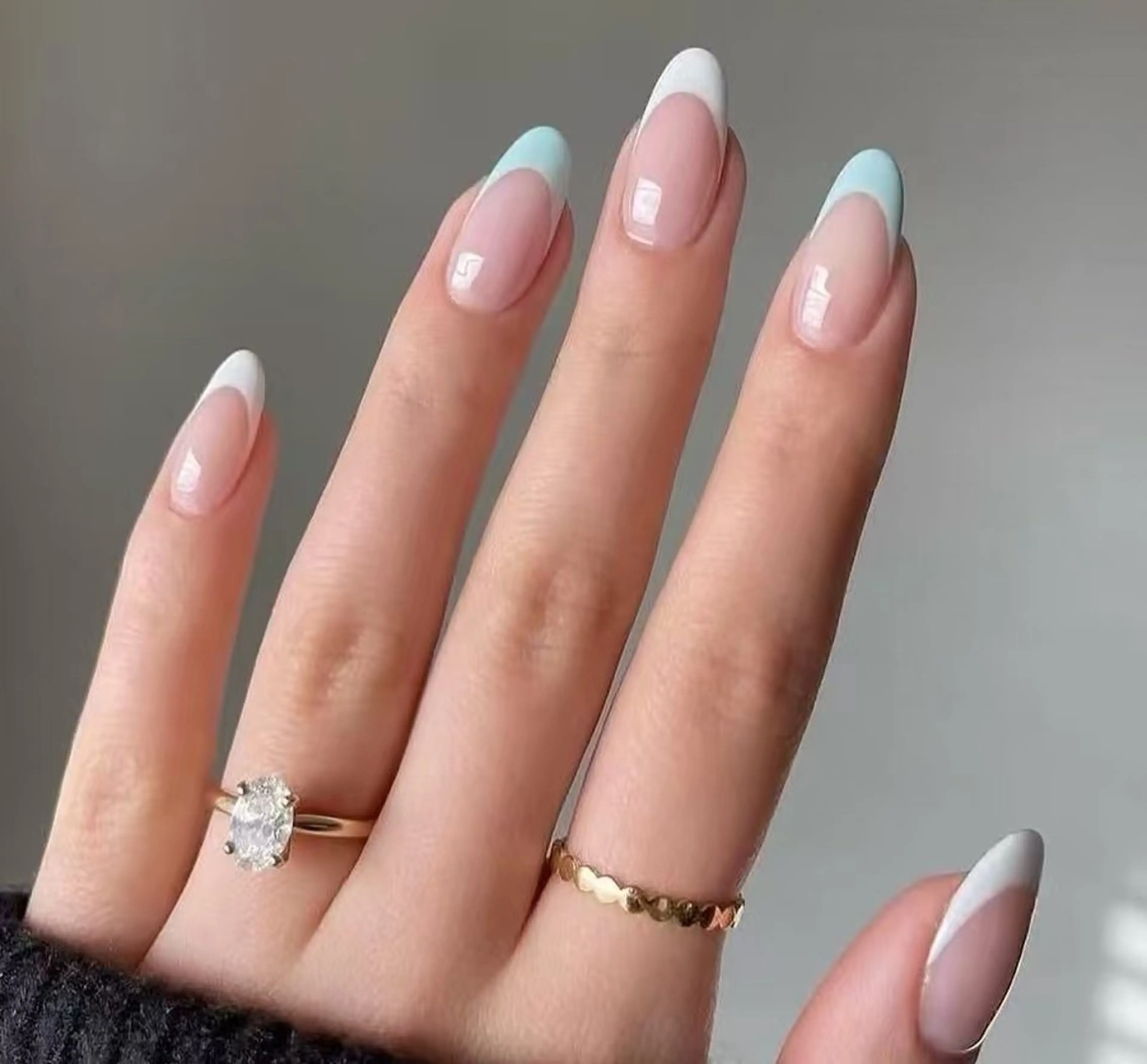 ネイル オーロラネイル フラワーネイル フットネイル フレンチネイル ジェルネイル ハンドネイル BabyYouMi ねねのネイルデザイン