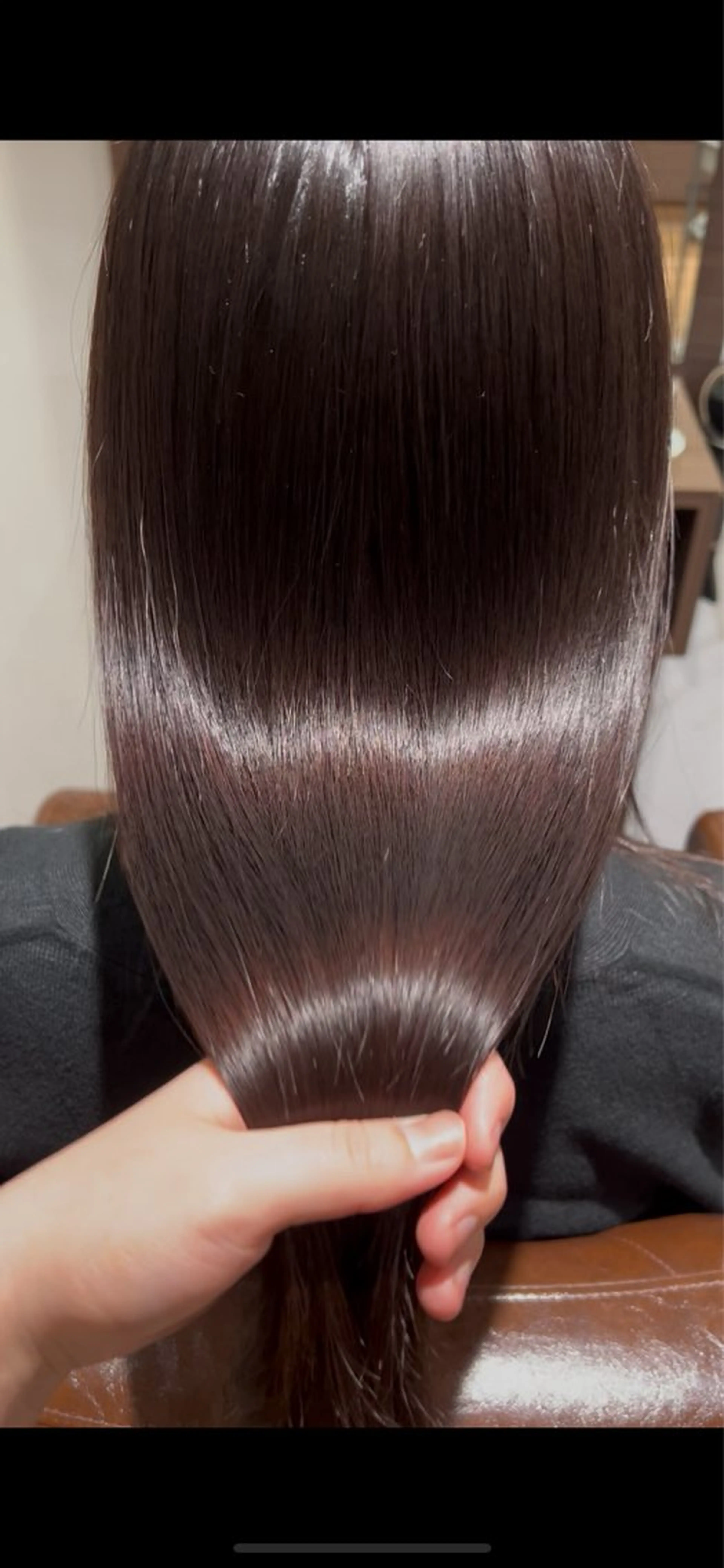 ロング 縮毛矯正 YUZA grow hair 【ユーザ グロウ ヘア】所属・縮毛矯正/似合わせ カット/伊藤はるかのヘアスタイル