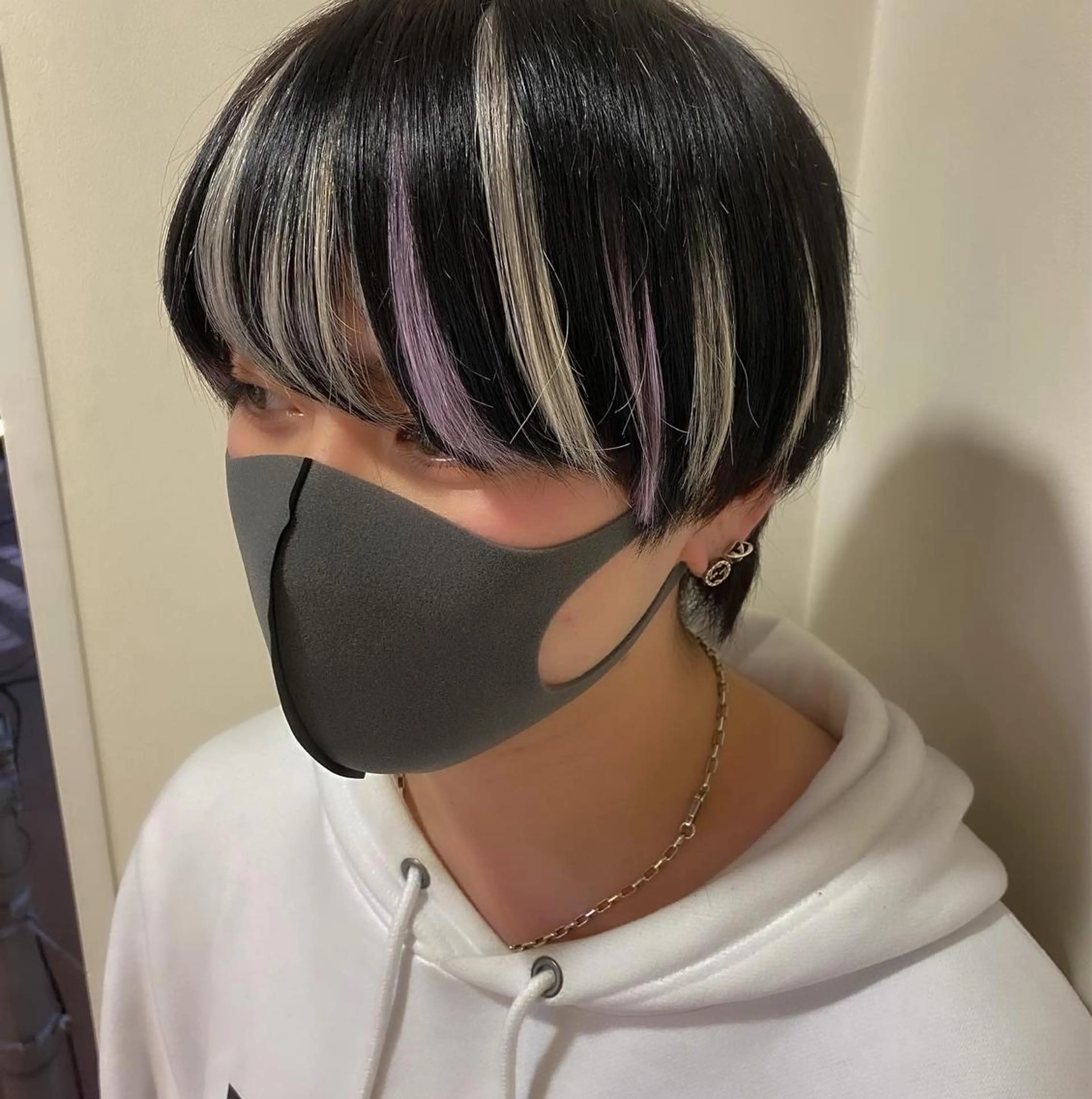 メンズ メンズメッシュ すみす🎀ヘアメ/ 艶カラー/エクステのヘアスタイル