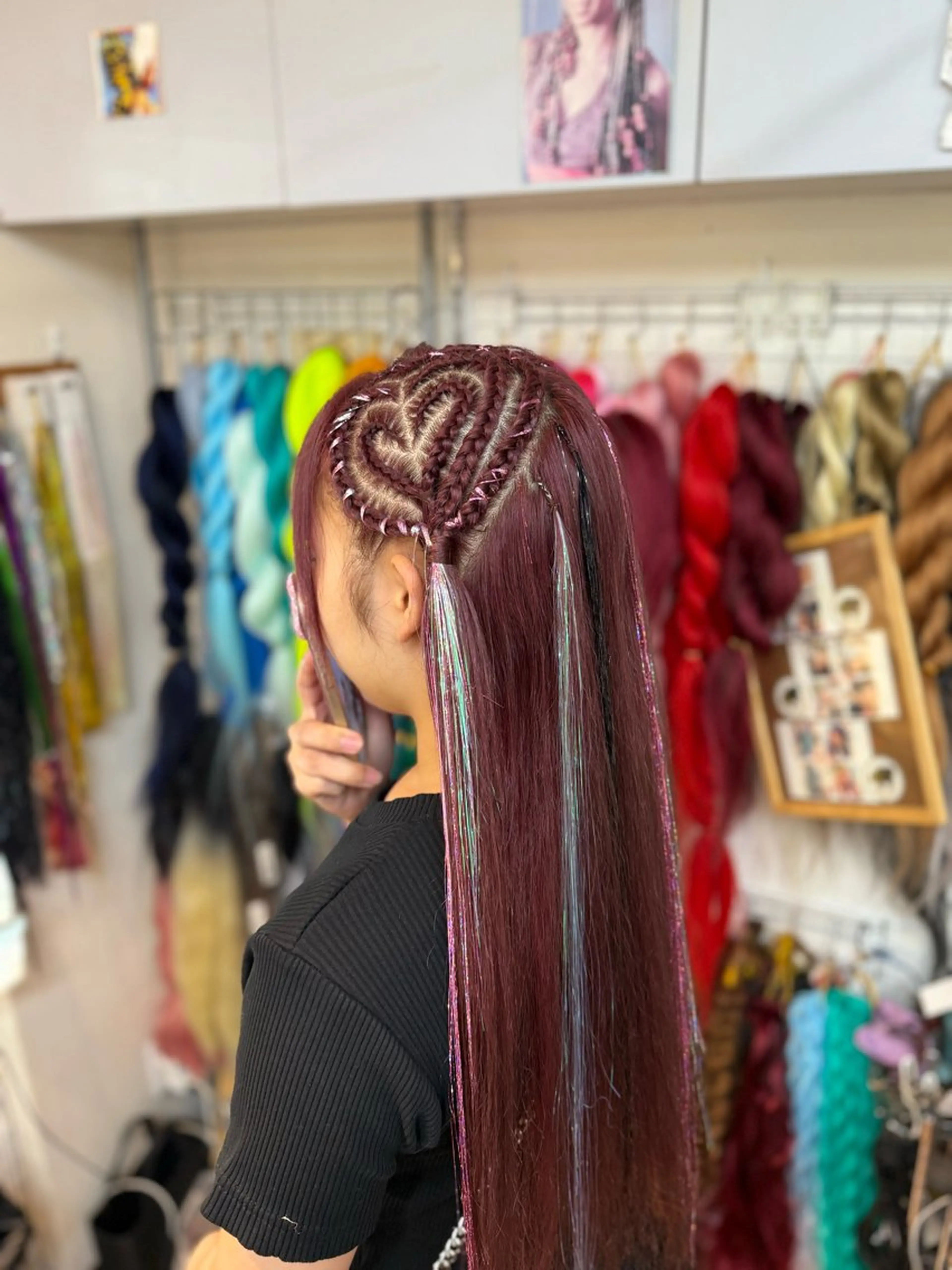 ロング ヘアアレンジ ヘアセット scamp所属・scamp⭐️ さくらのヘアスタイル