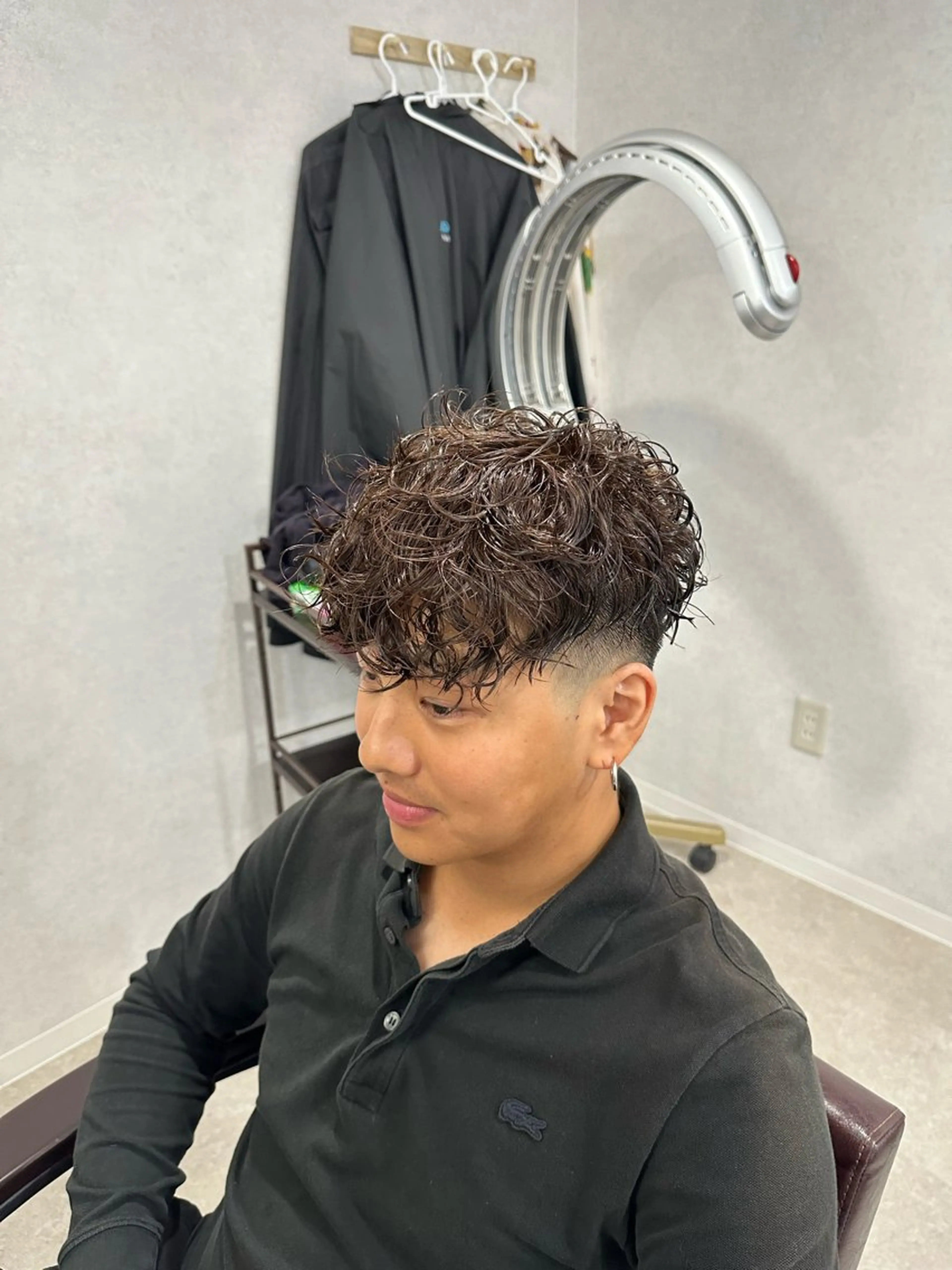 ショート パーマ Sea-La光の森smart salon所属・木村 悠のヘアスタイル