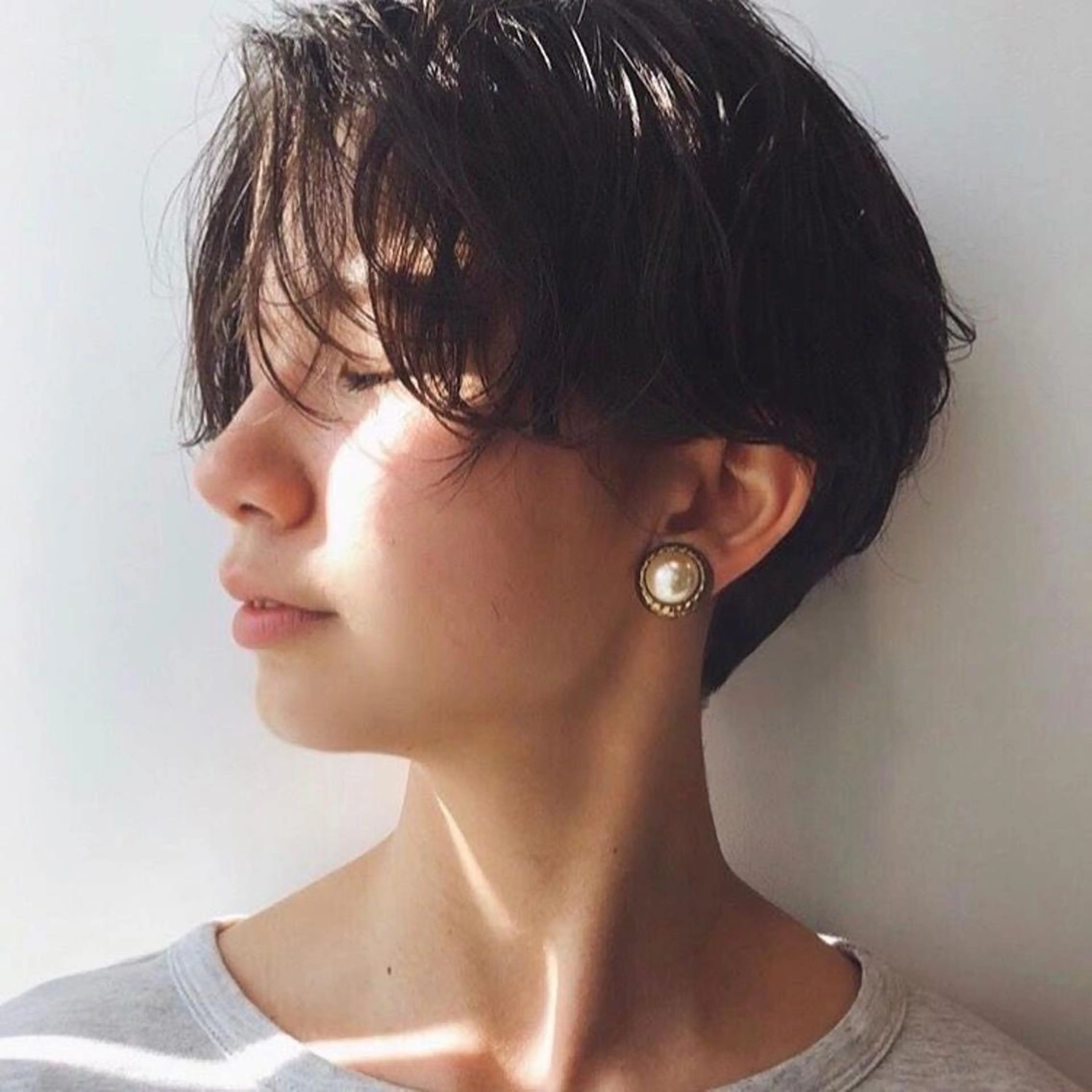 ショート 吉田一輝 外国人パーマのヘアスタイル