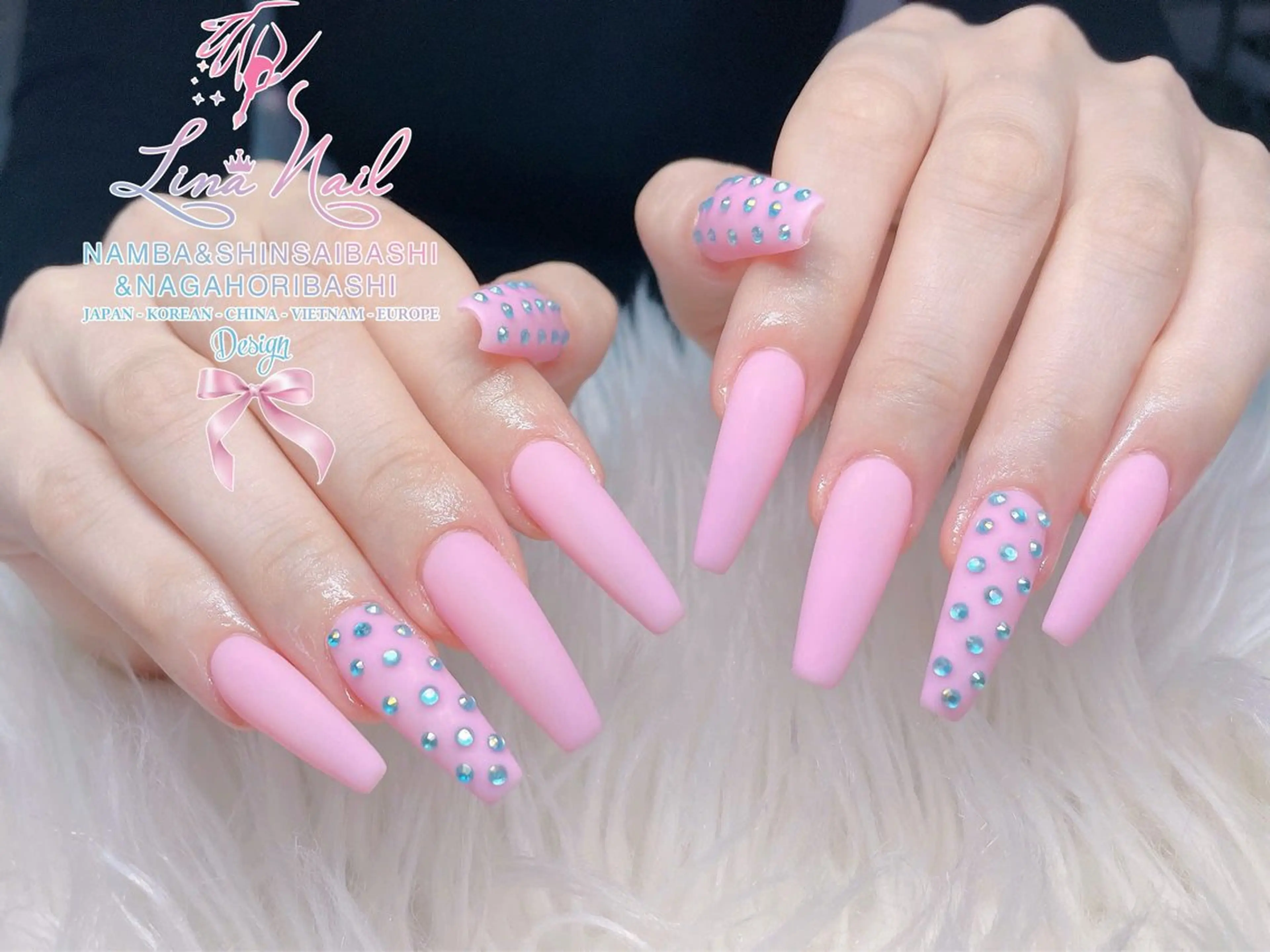 ネイル チークネイル 桜ネイル フラッシュネイル フットネイル ジェルネイル ハンドネイル ７９LINA NAIL 心斎橋店所属・リナネイル アメ村心斎橋店のネイルデザイン