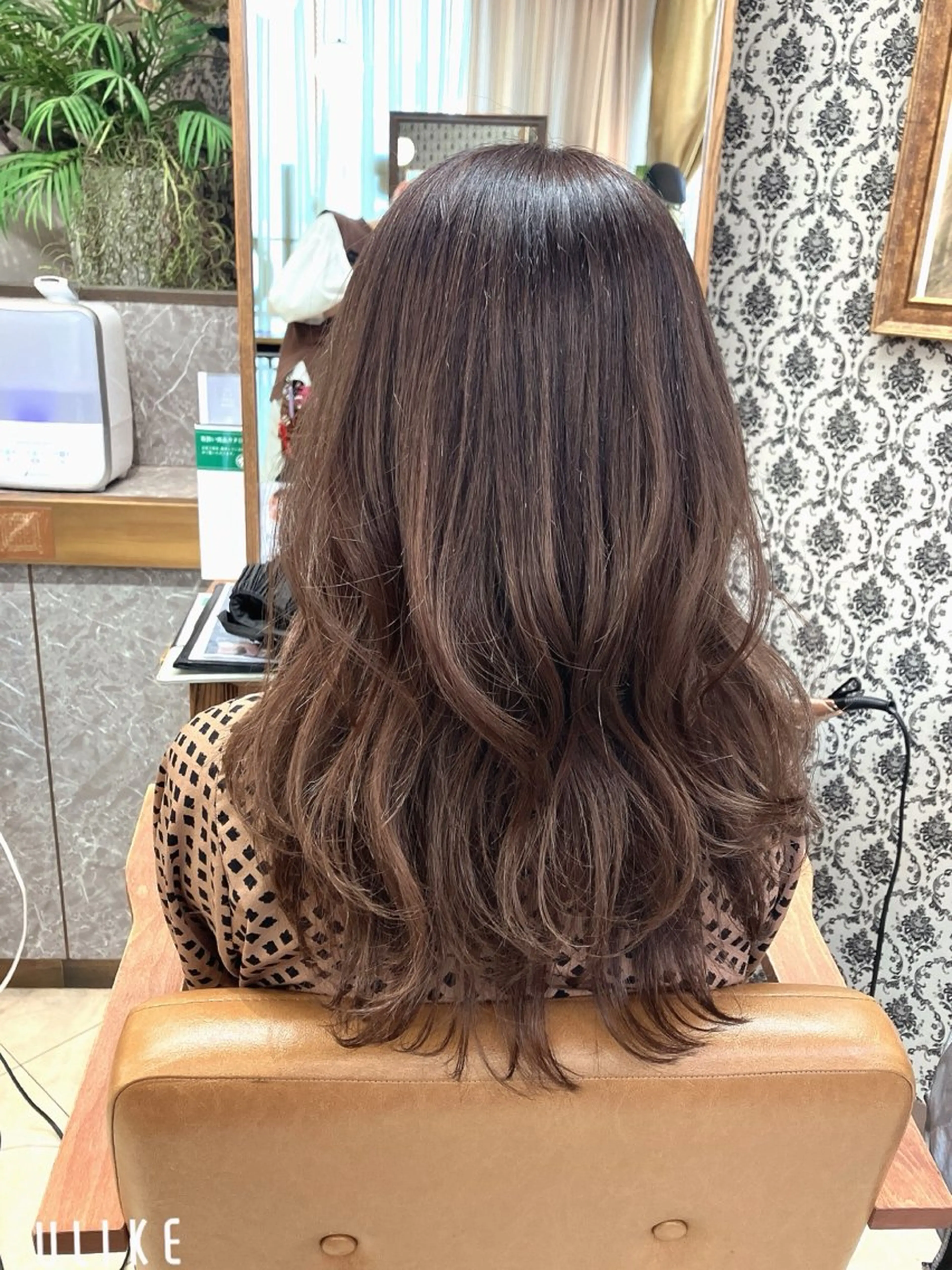 ロング coverhairbliss上尾所属・阿部 雲母のヘアスタイル