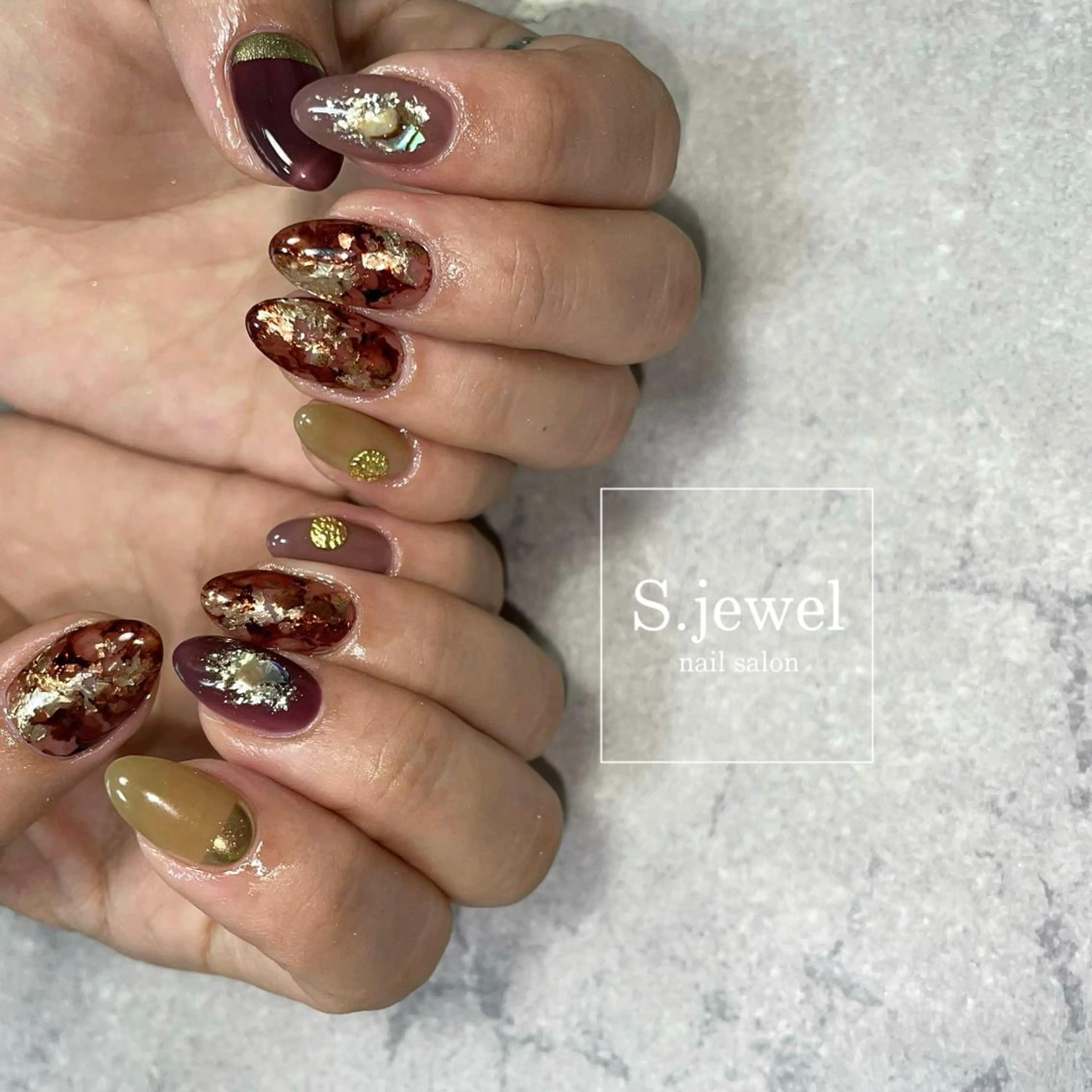 ネイル S♡JEWEL所属・S. JEWELのネイルデザイン