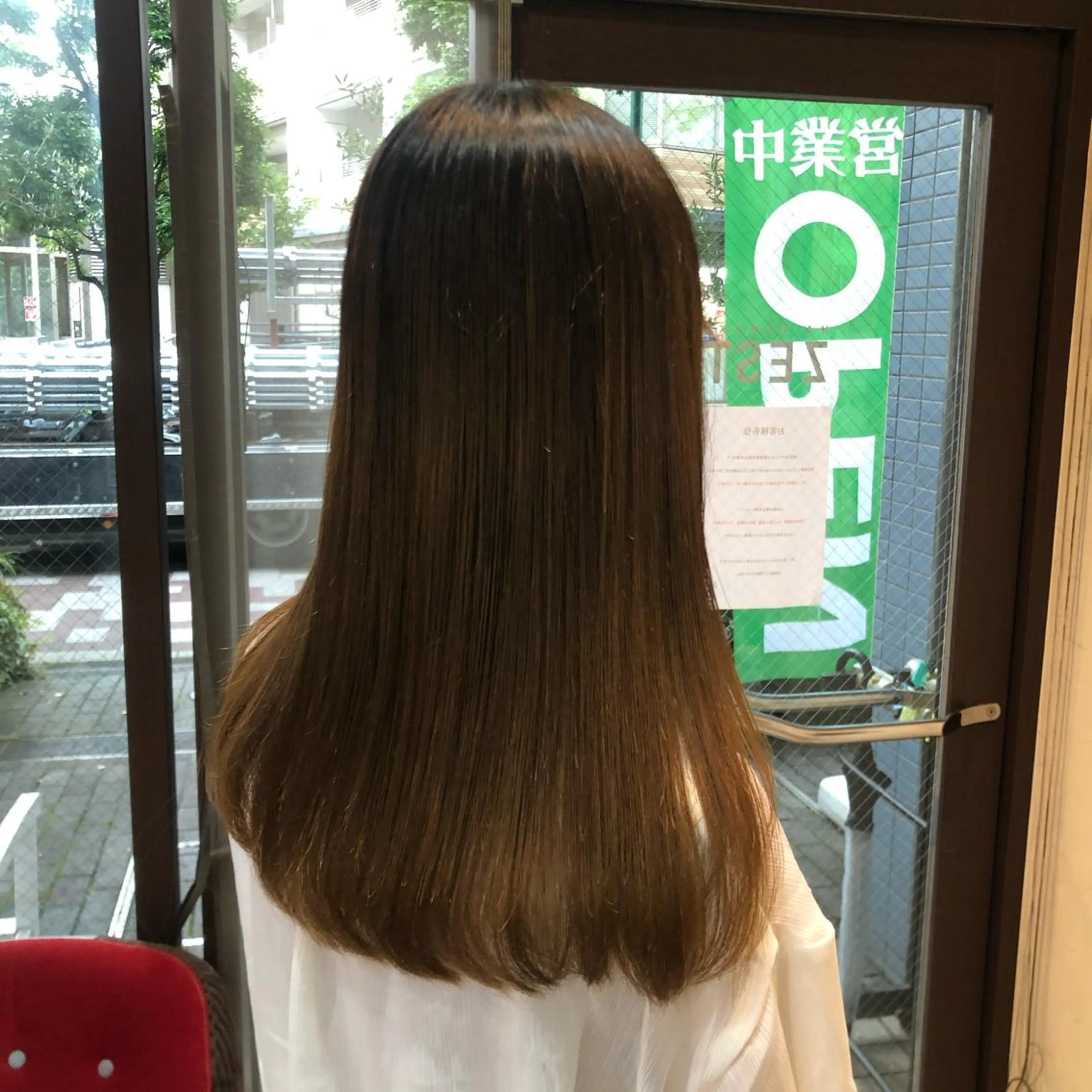 ロング 縮毛矯正 ワンカールで盛れる レイヤー🎀Macoのヘアスタイル
