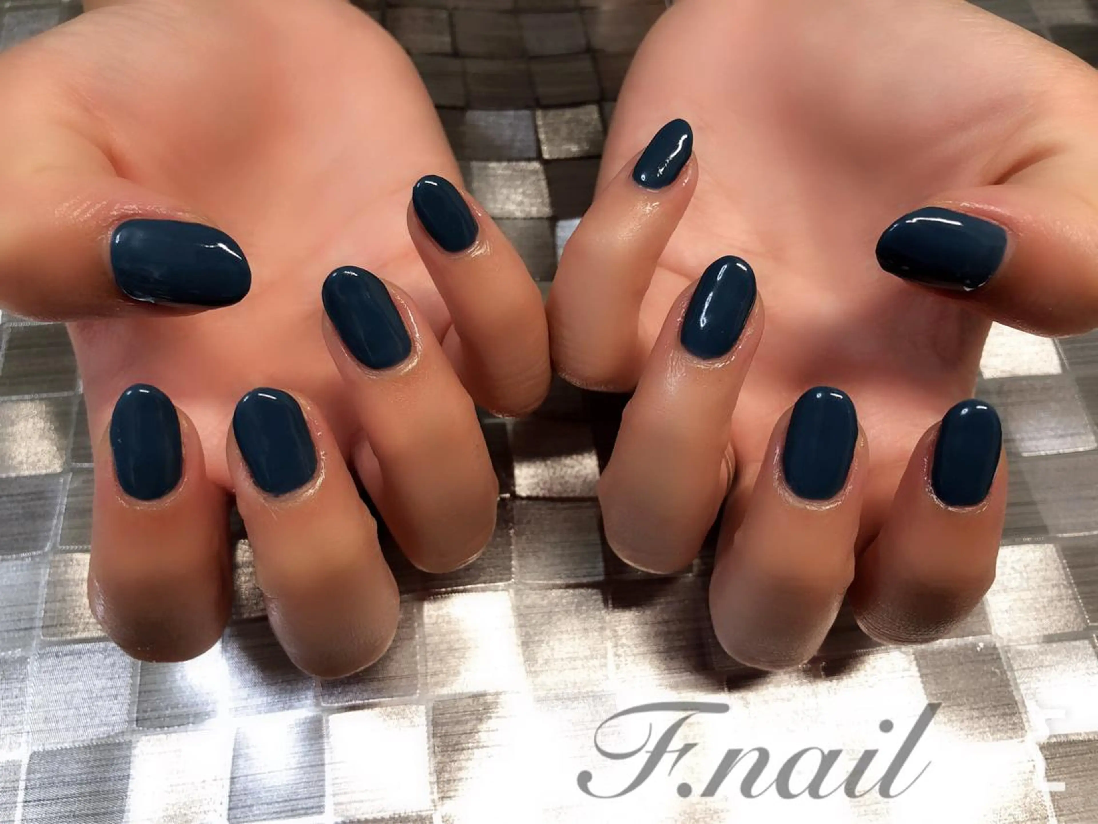 ネイル ワンカラーネイル Private Nail Salon OK所属・FUKA ♡のネイルデザイン