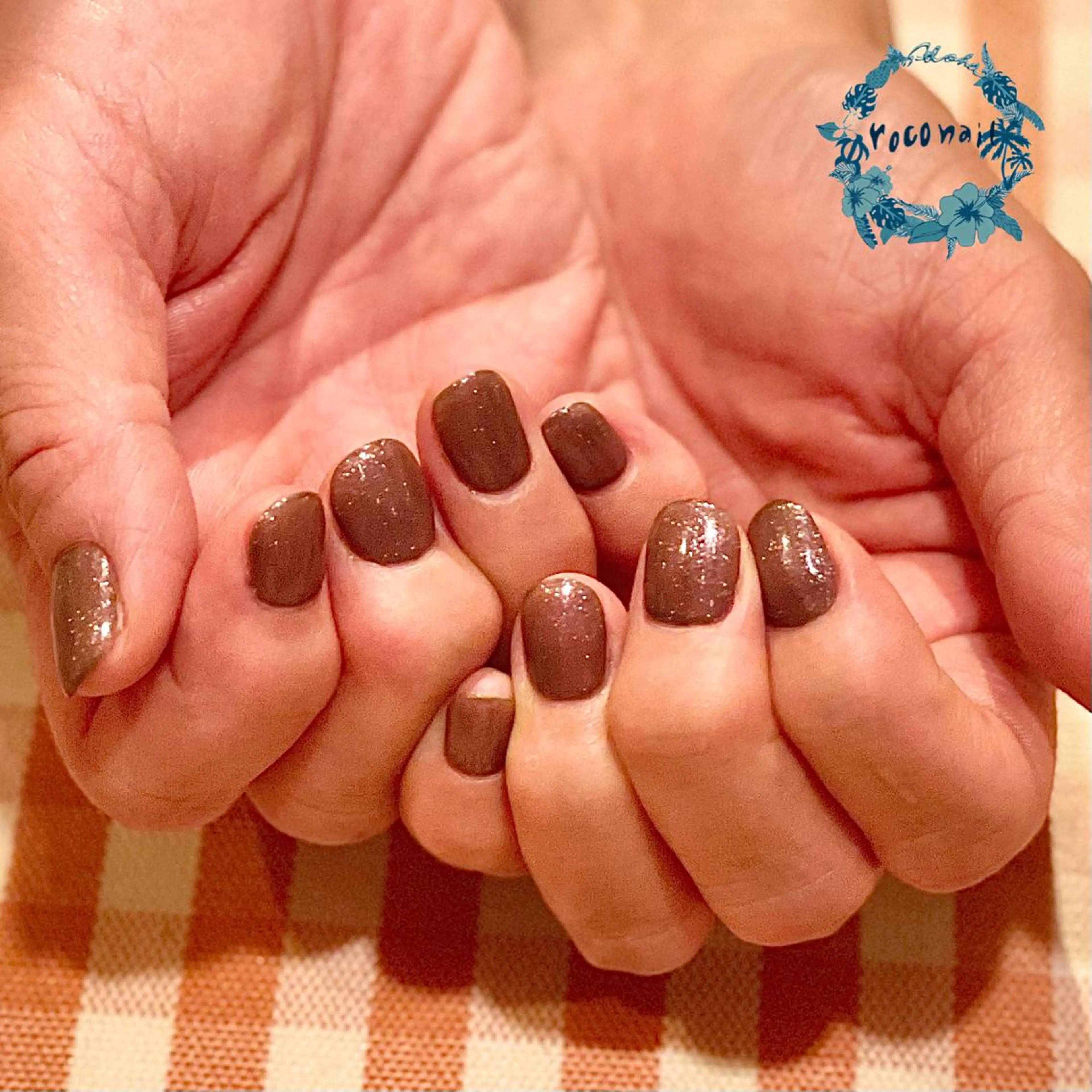 ネイル フットネイル オフィスネイル ワンカラーネイル ハンドネイル roconail ヒロコのネイルデザイン