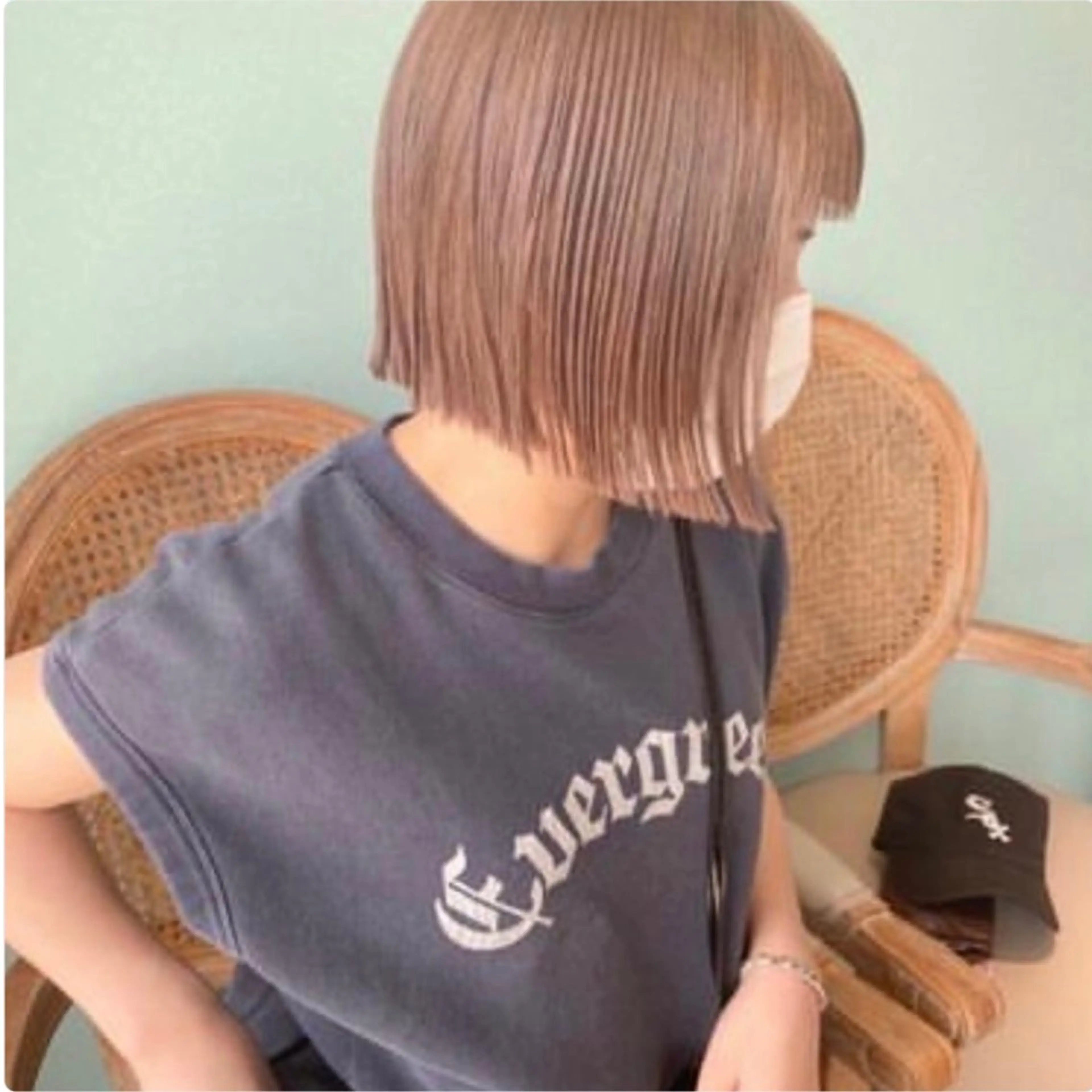 カラー ベージュカラー MATTY azusaのヘアスタイル