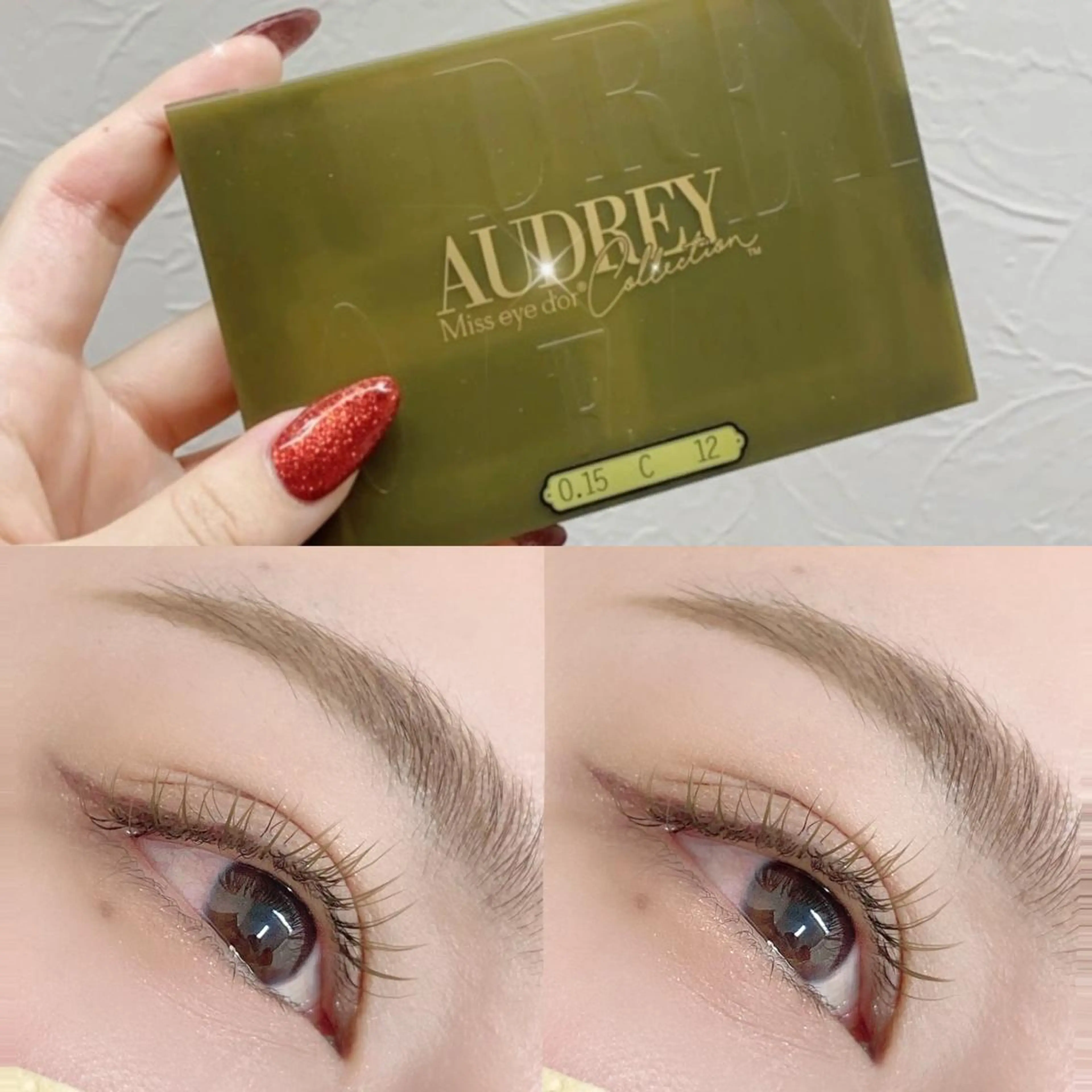 マツエク・マツパ カラーマツエク ナチュラル BAMBI所属・BAMBI 🩷KAWAIのマツエク・マツパデザイン