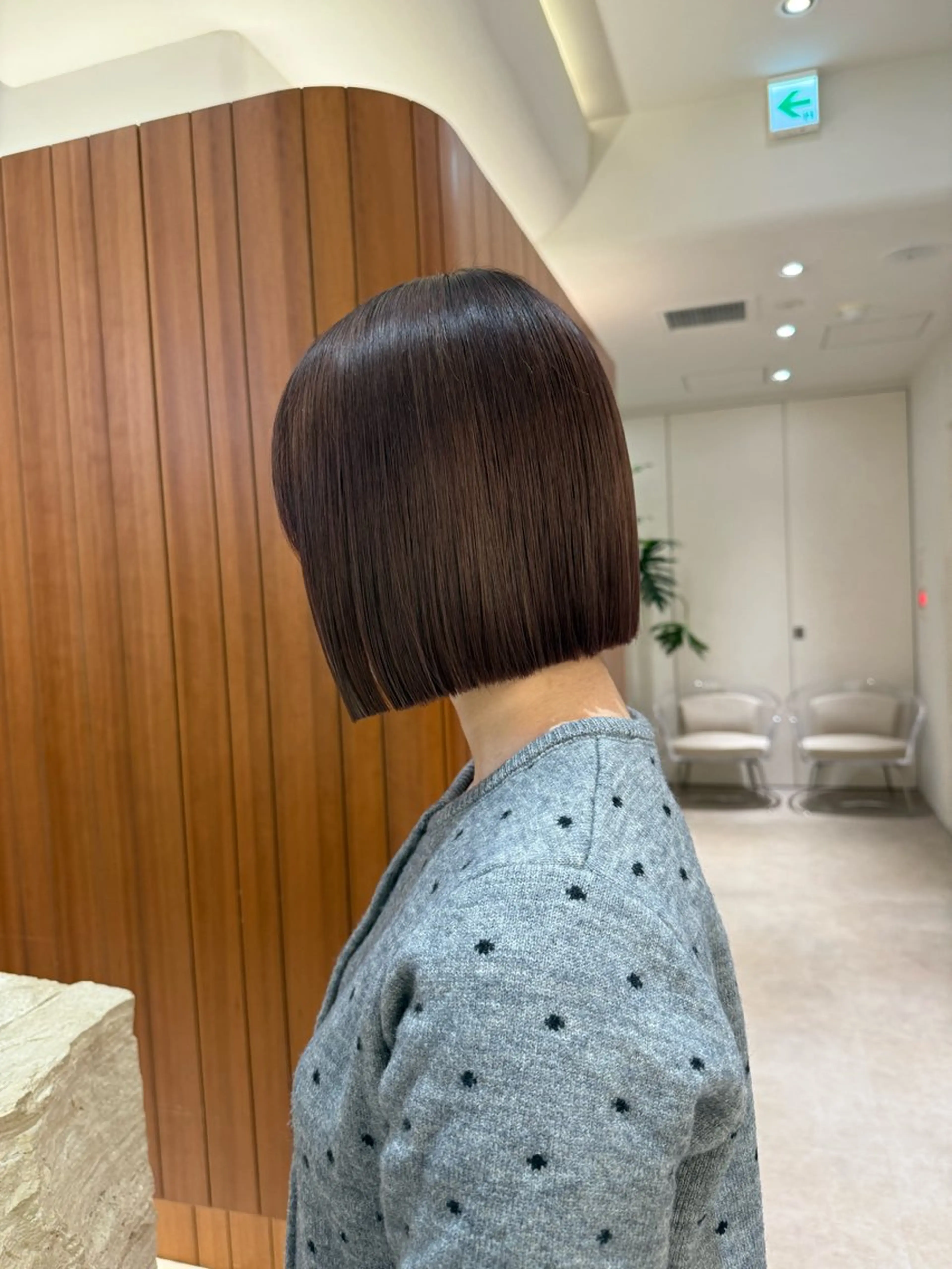 ショート カラー パーマ 切りっぱなしボブ ショートボブ ボブレイヤー 透明感カラー ボブ カット ヘアカラー 縮毛矯正 トリートメント 田中航平/渋谷ボブ/ レイヤーボブのヘアスタイル