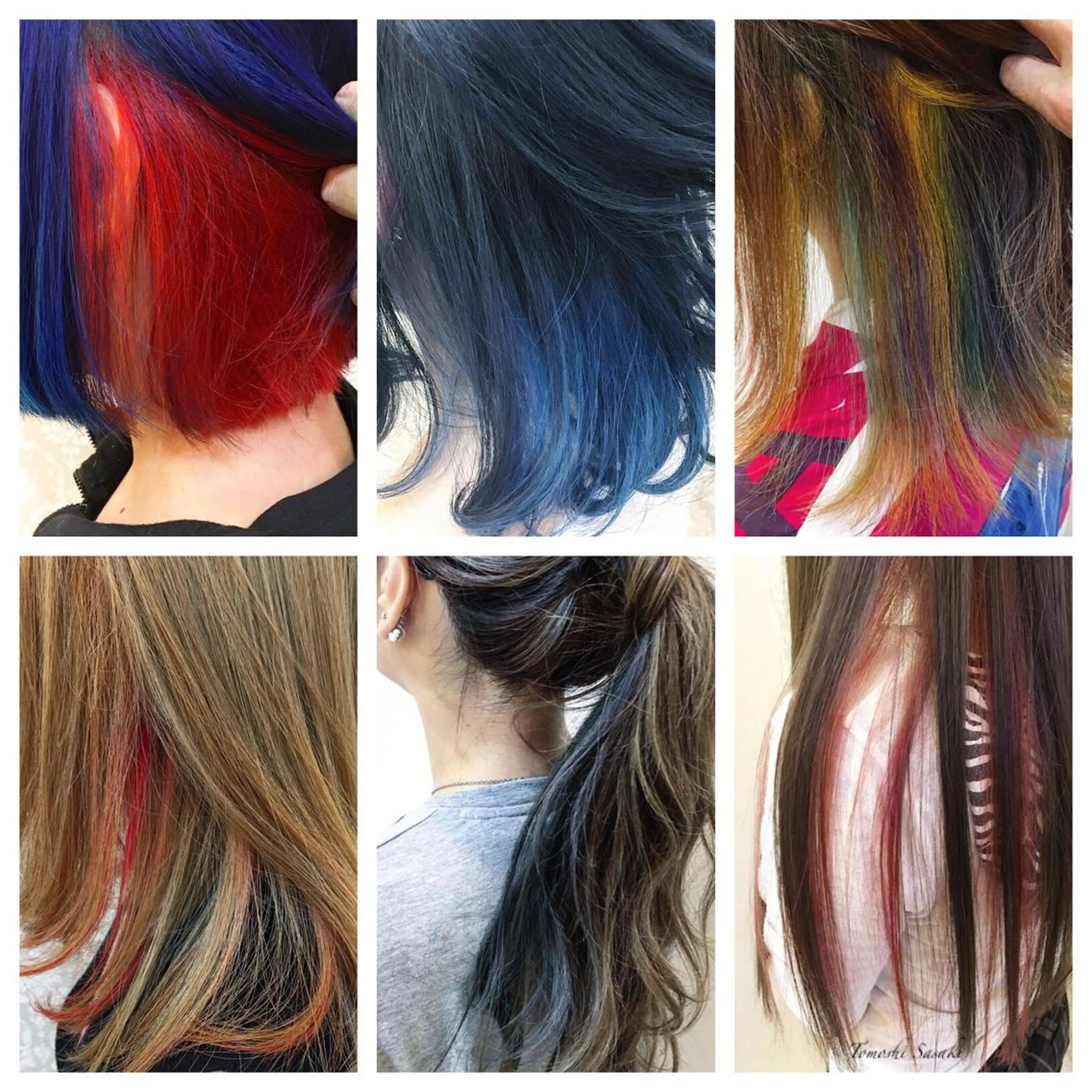 カラー ササキ トモシのヘアスタイル