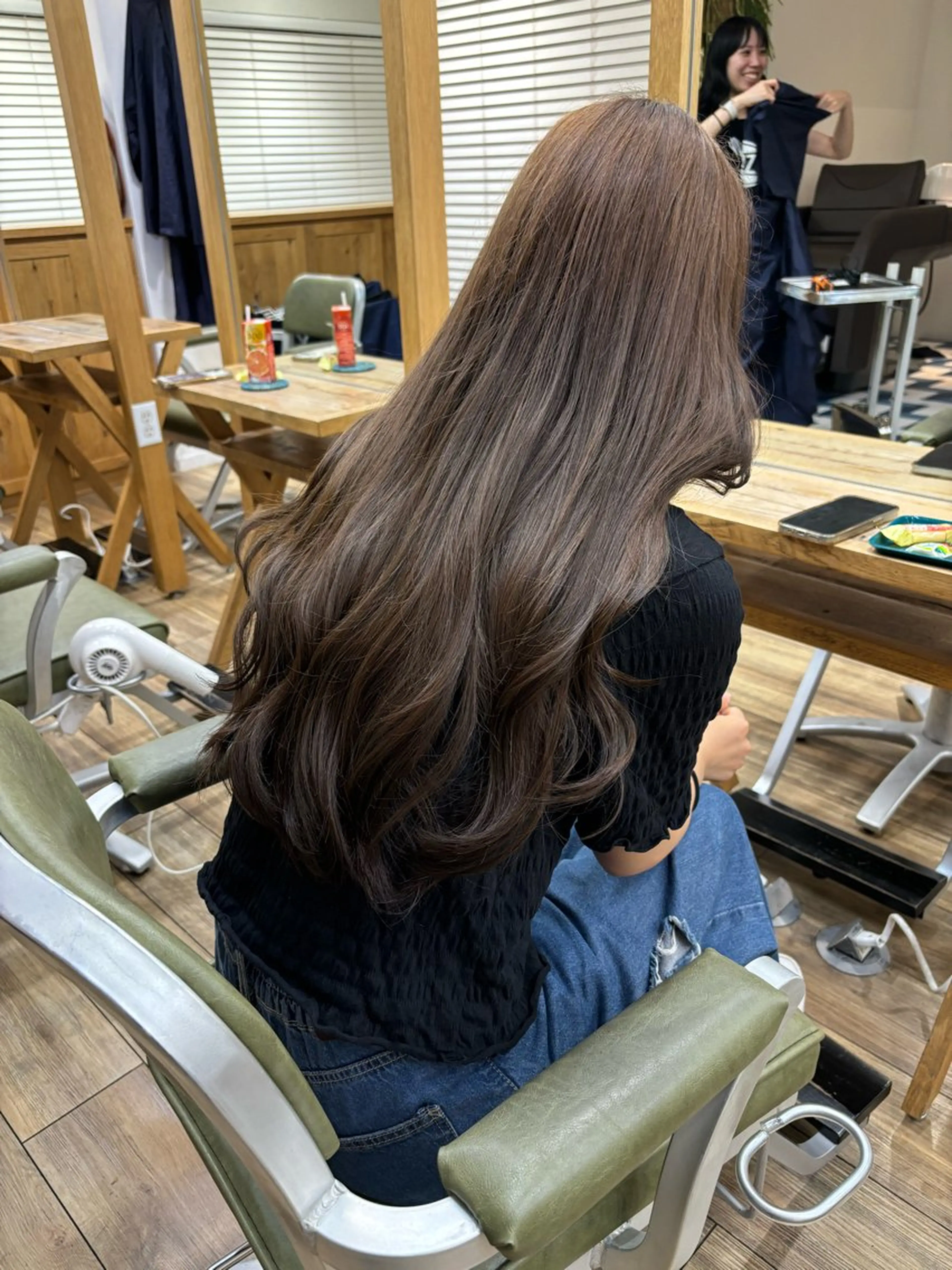 ロング 髪質改善 韓国風ヘア トリートメント buzz所属・自由が丘/髙橋諒太/ タカハシリョウタのヘアスタイル