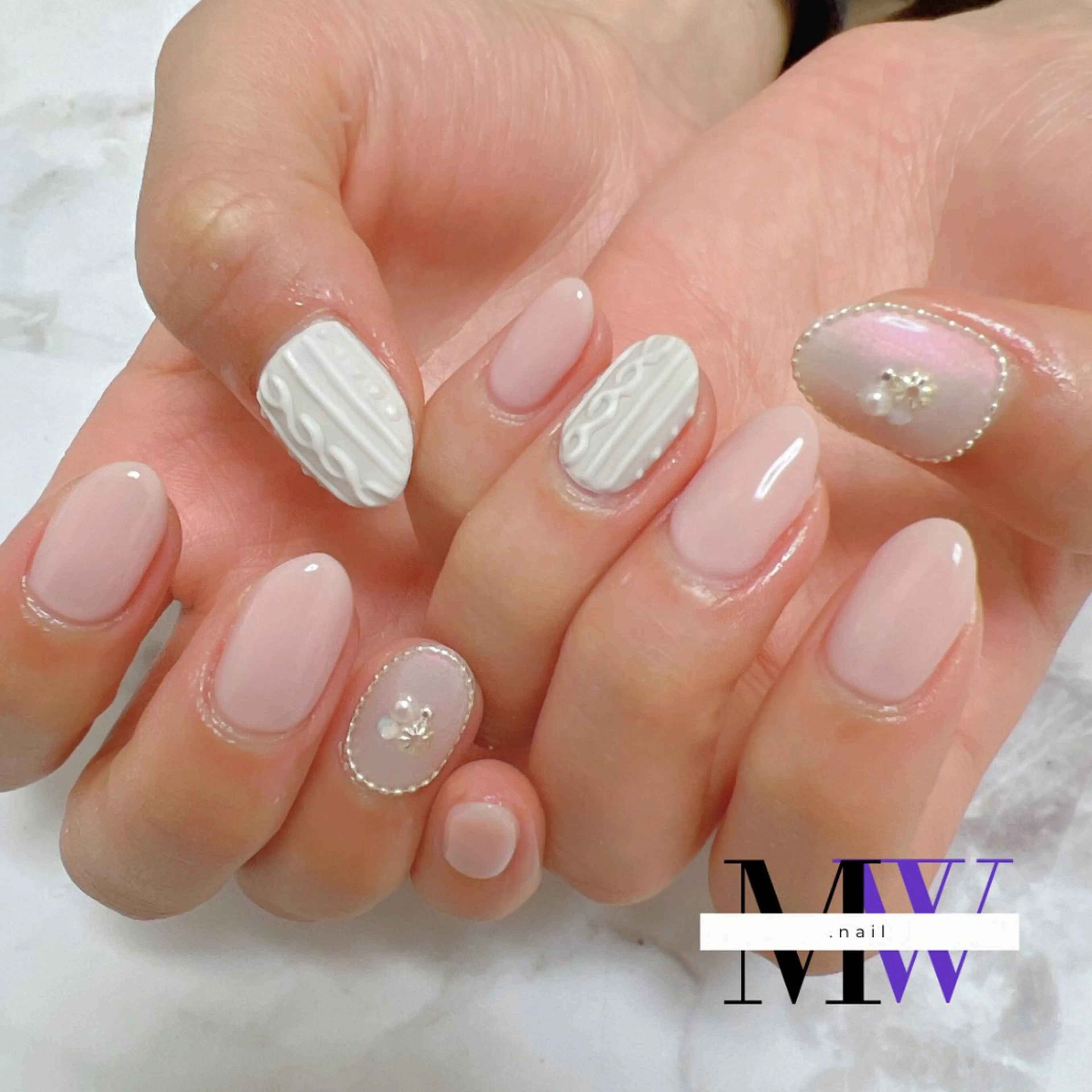 ネイル ハンドネイル MW .nailのネイルデザイン