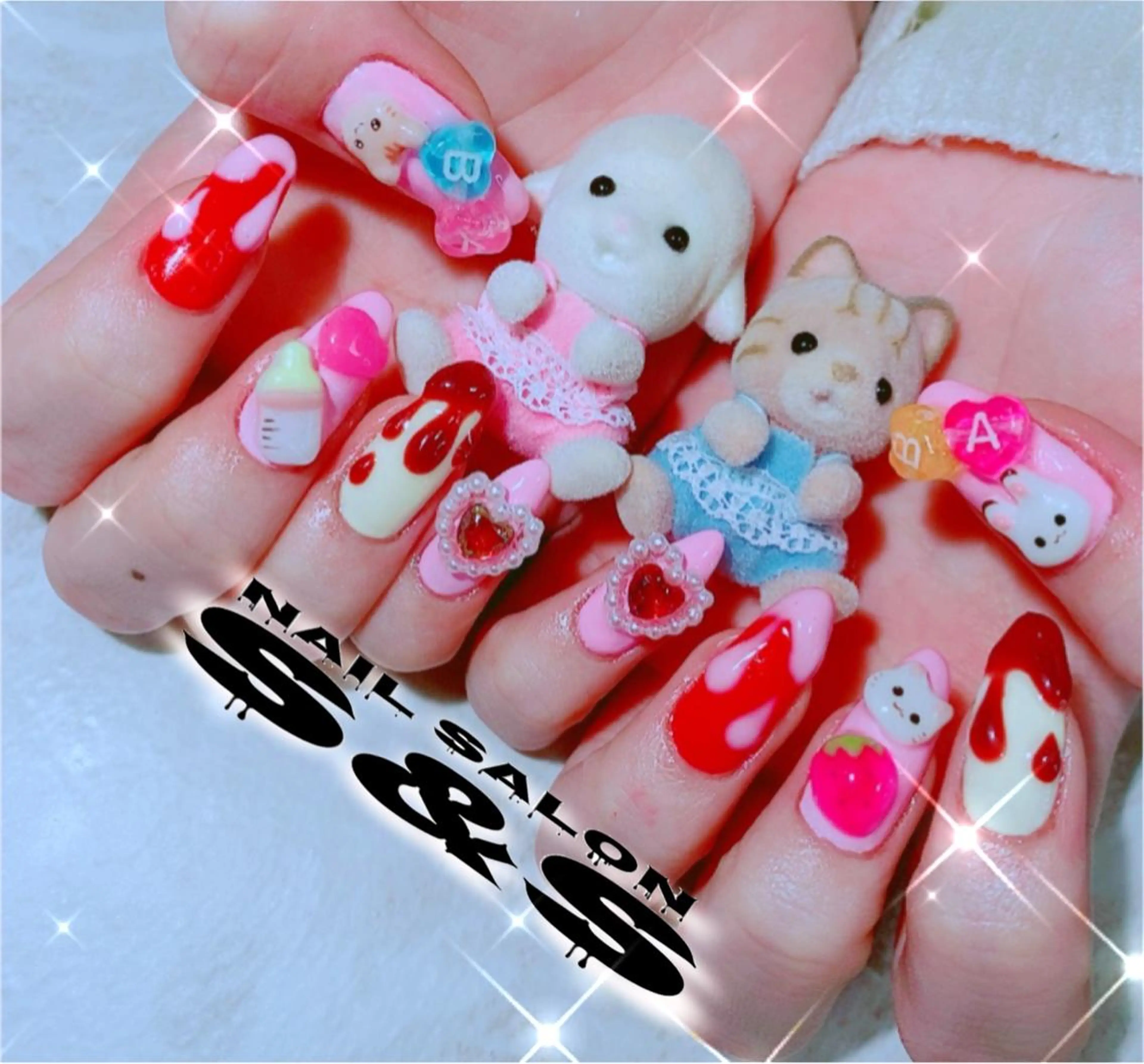 ネイル 長さ出し メンズネイル 持ち込み スカルプネイル S&S 村田小百合のネイルデザイン