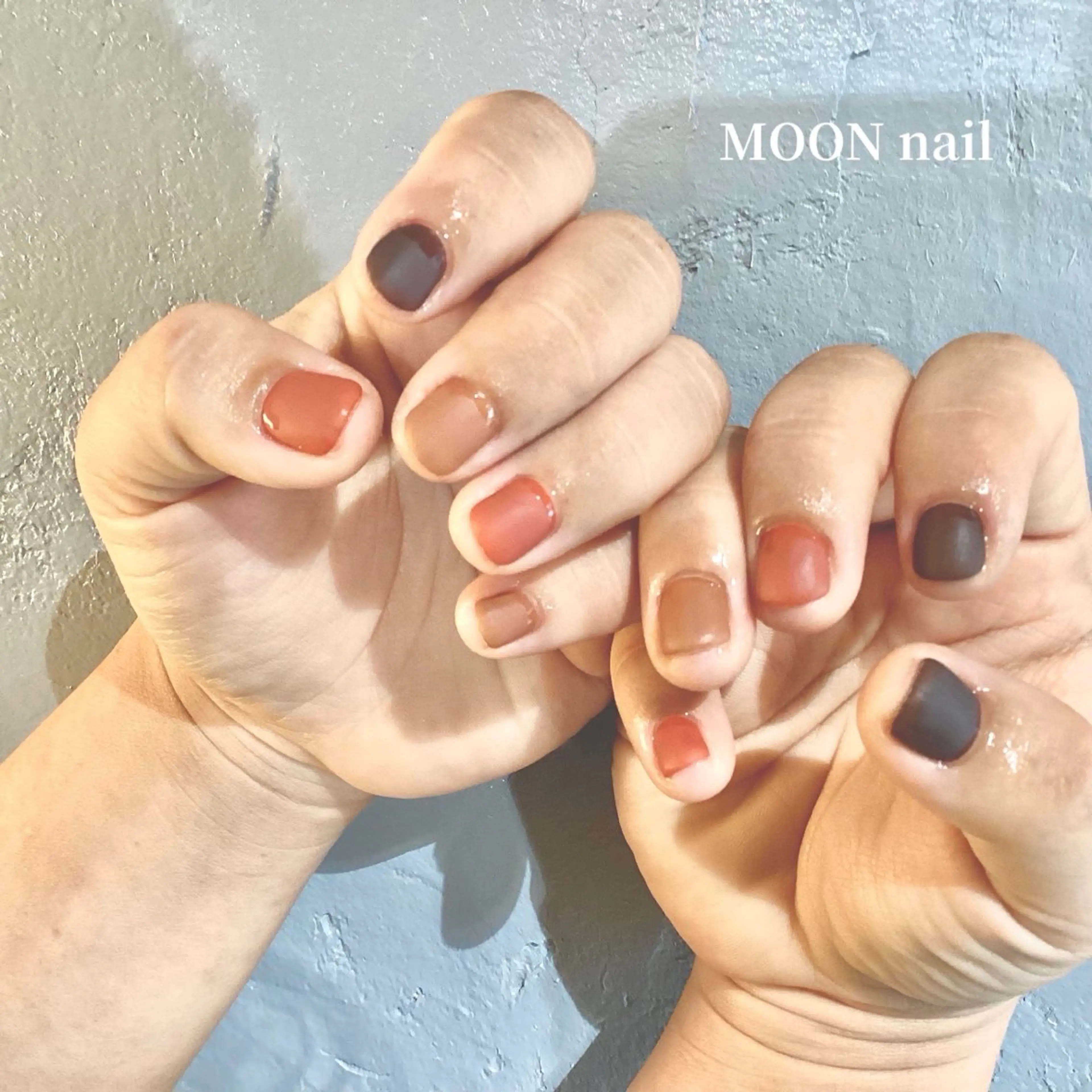 ネイル マットネイル 浦添 MOON  nailのネイルデザイン