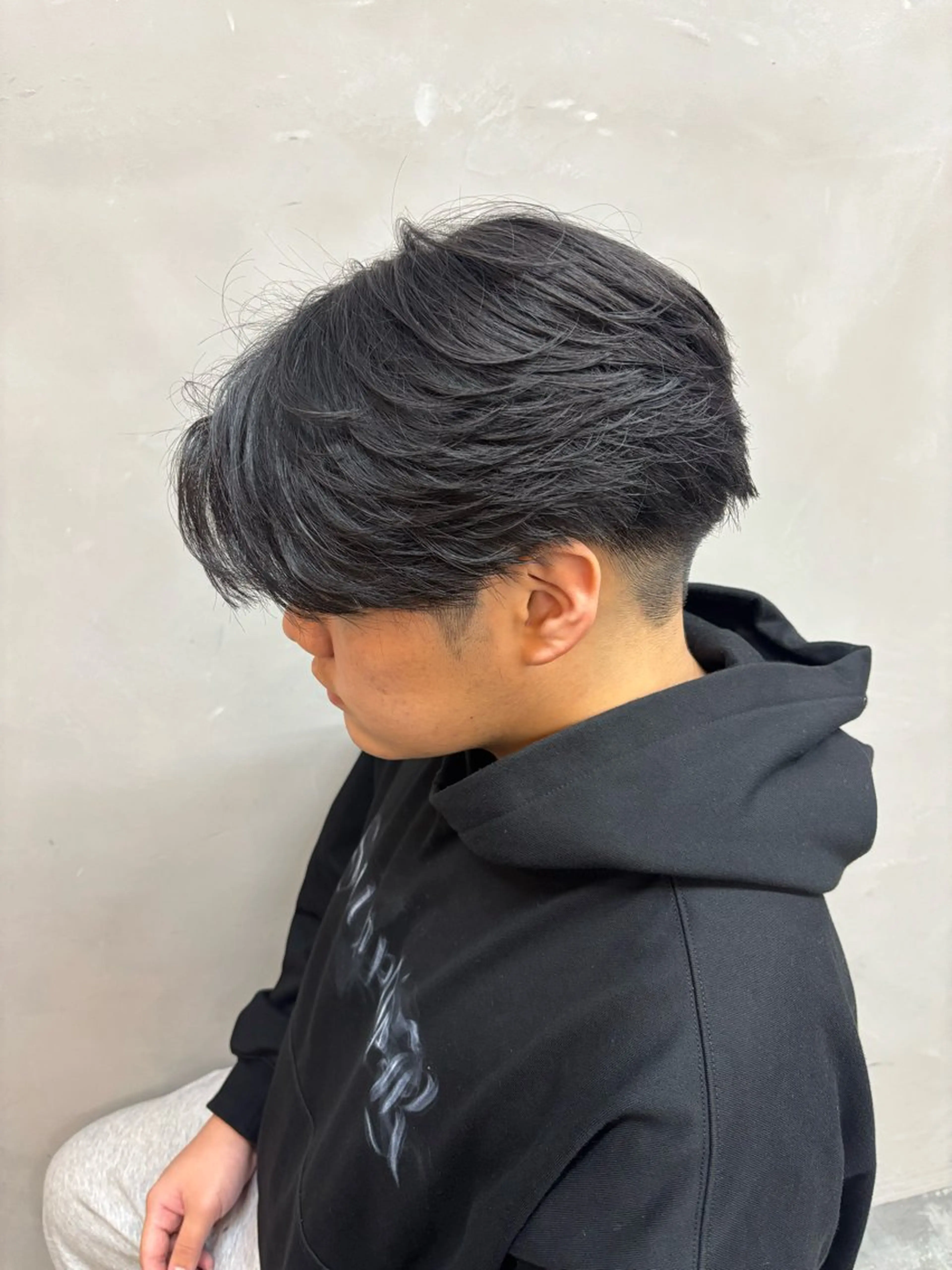 ショート メンズ カット パーマ 鹿児島 TSUBASAのヘアスタイル