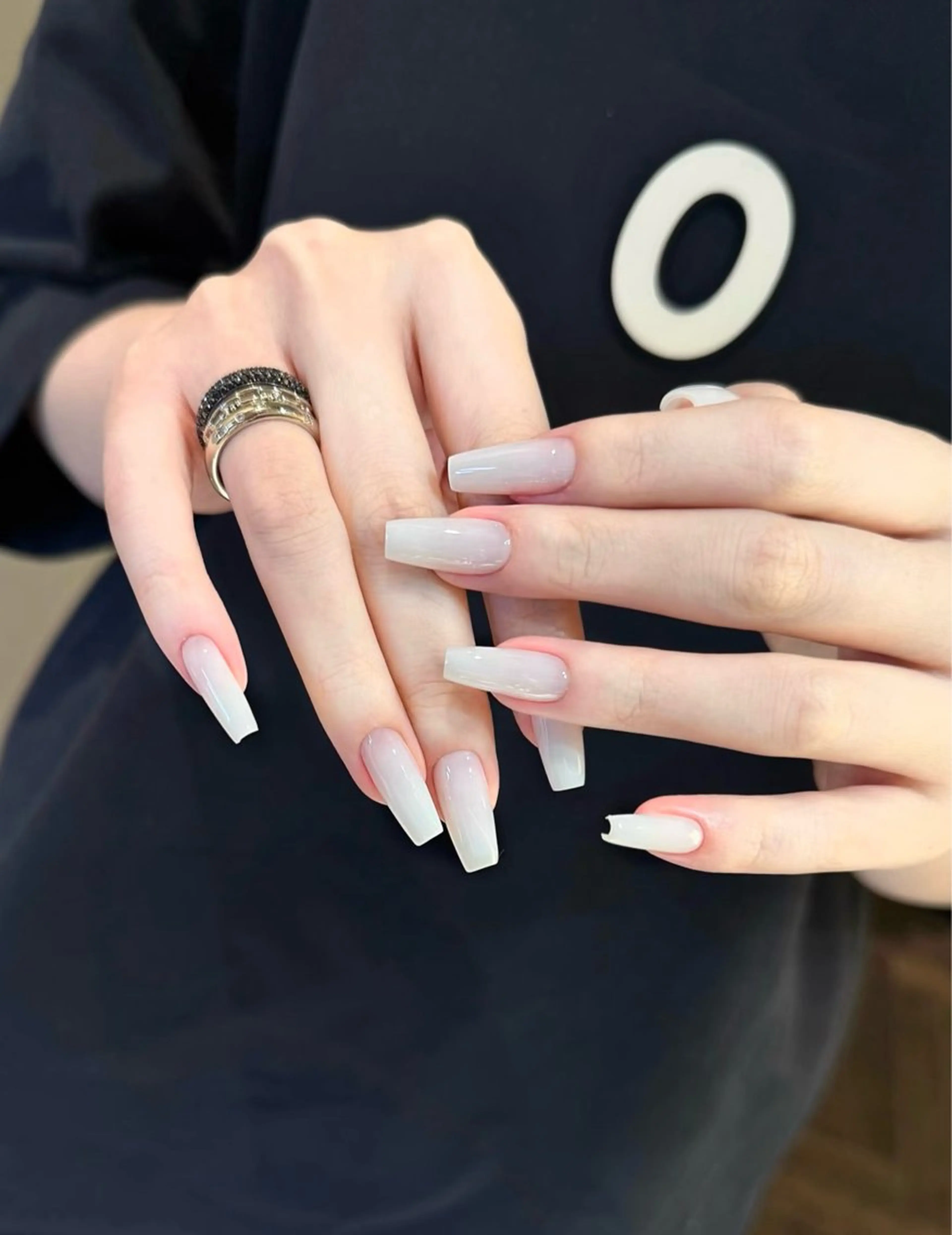 ネイル アートネイル フレンチネイル マグネットネイル ミラーネイル オフィスネイル ハンドネイル Blossom nail【ブラソンネイル】所属・Blossom nail_Yuniのネイルデザイン