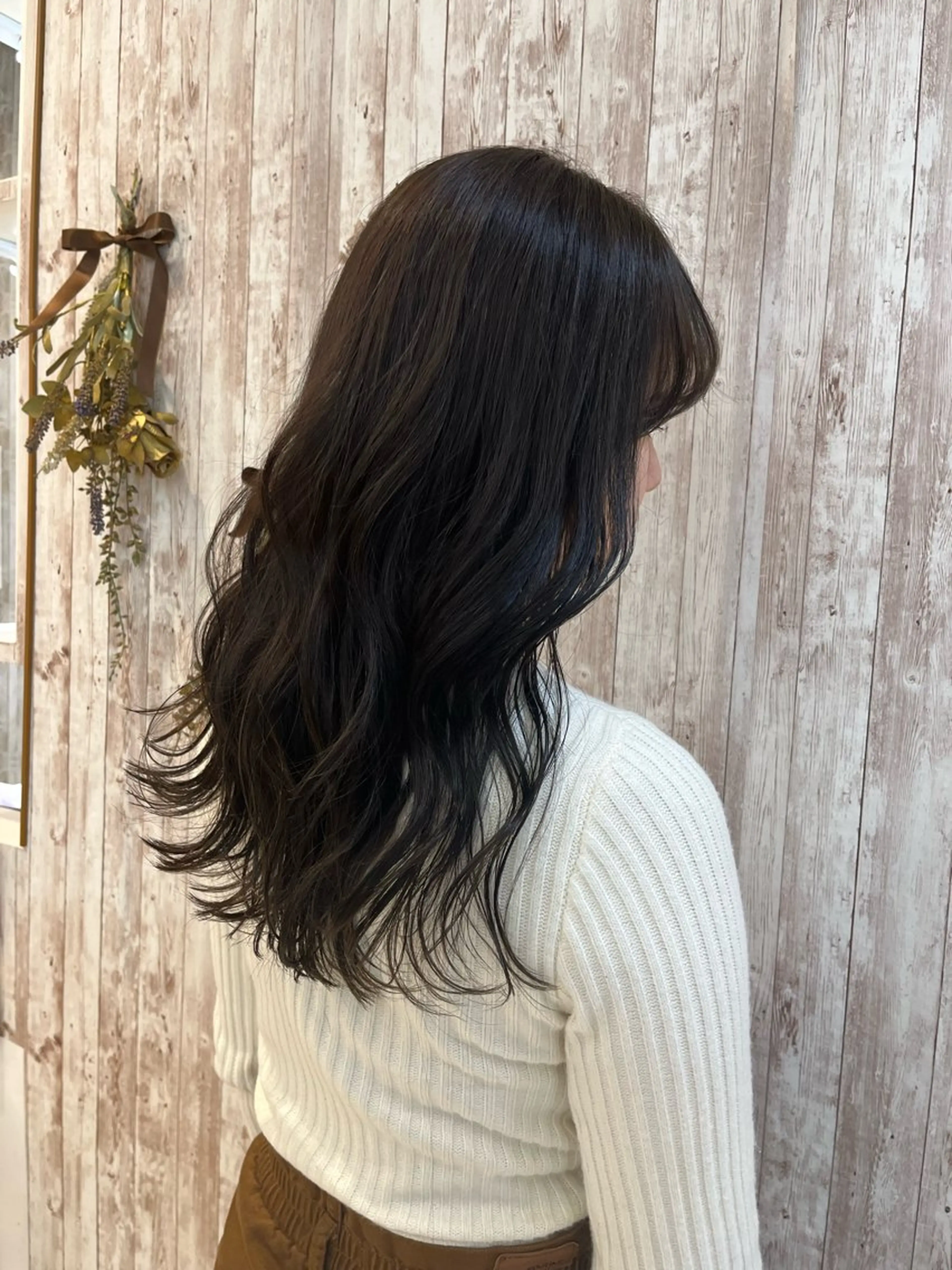 ロング カラー アッシュ minami🌿‬ 透明感カラー🫧のヘアスタイル