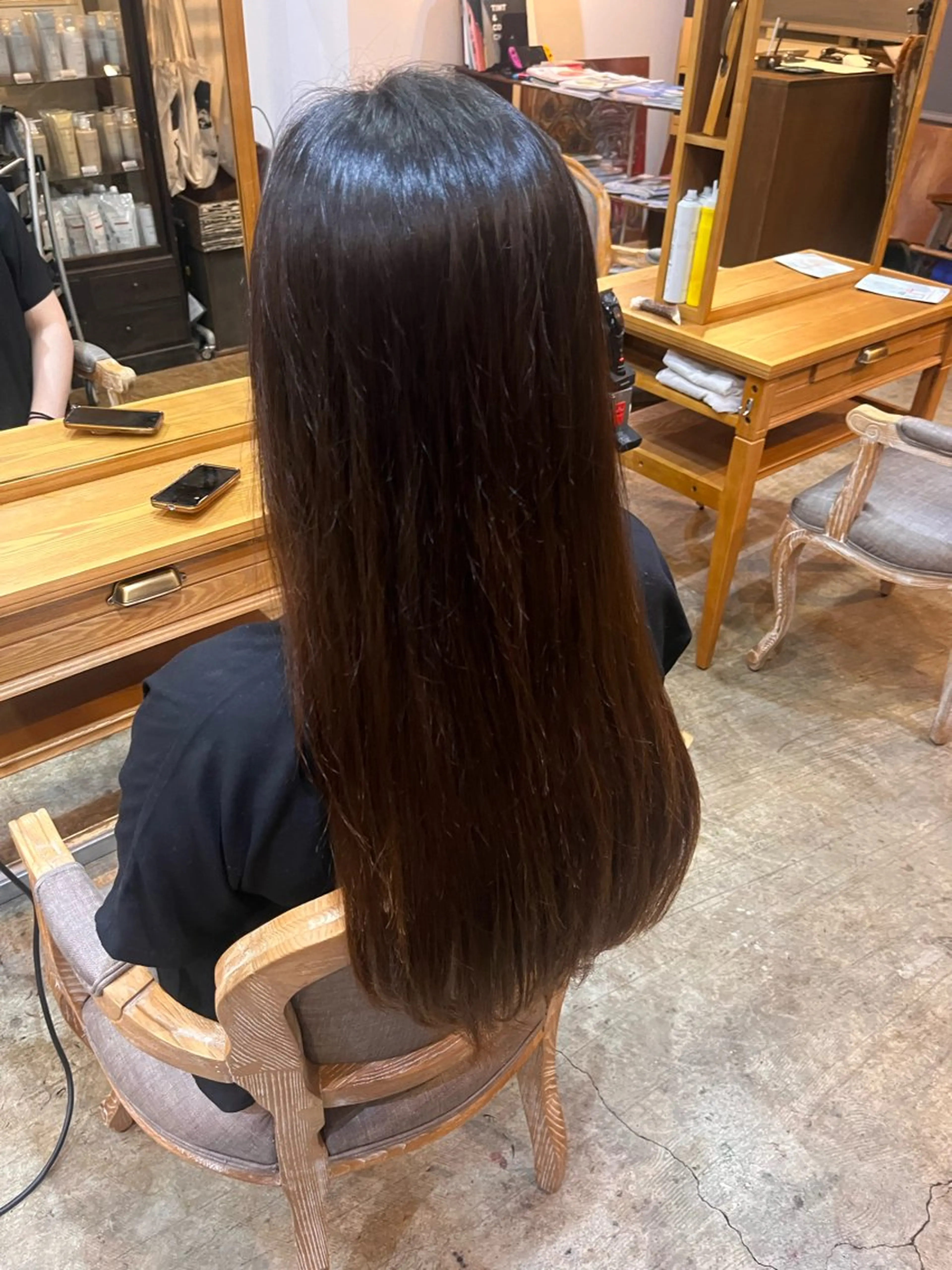 パーマ 縮毛矯正 トリートメント 松原 樹里のヘアスタイル