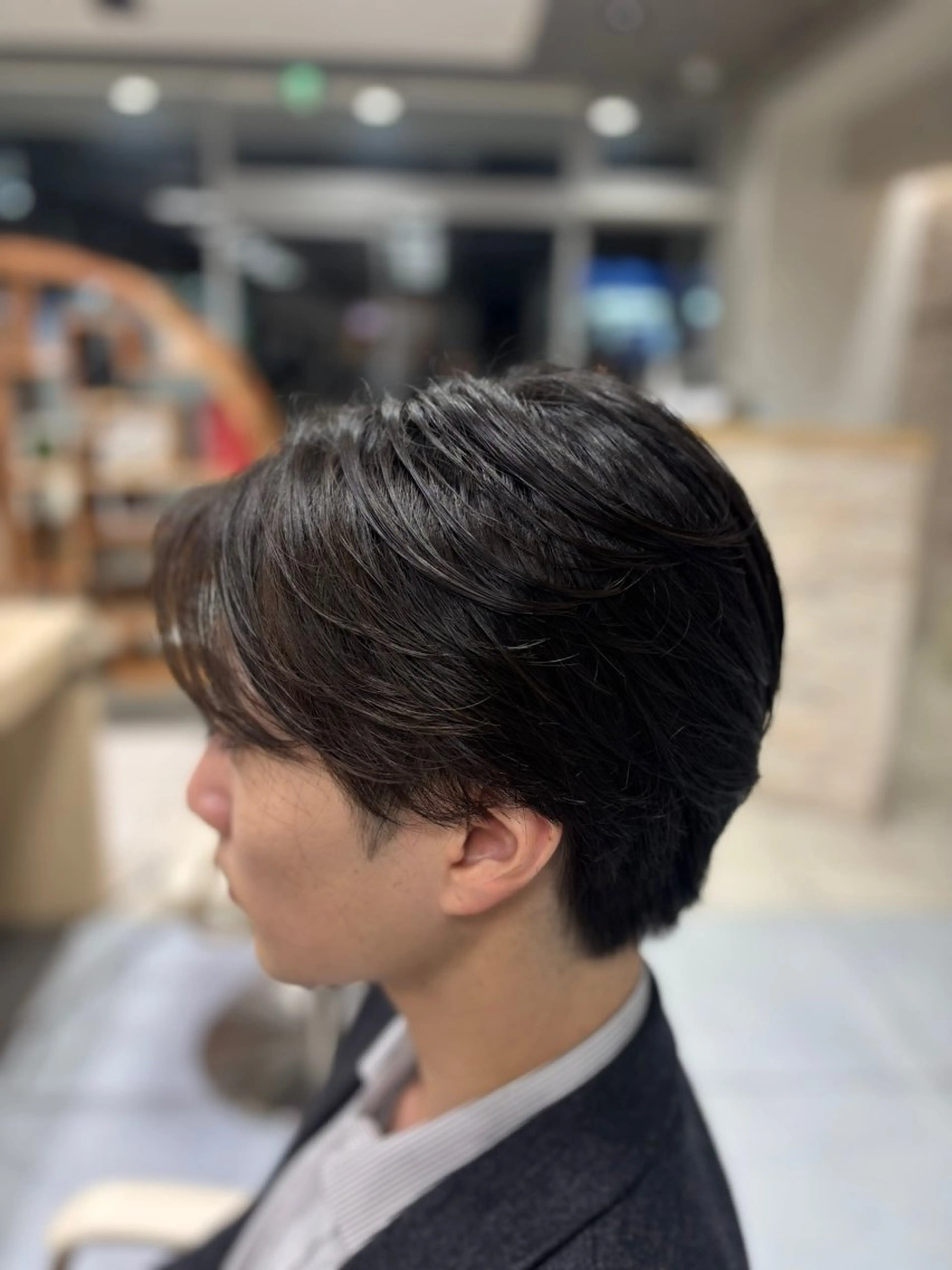 ショート パーマ メンズ カット パーマ メンズ特化韓国風 パーマスタイル/りんのヘアスタイル