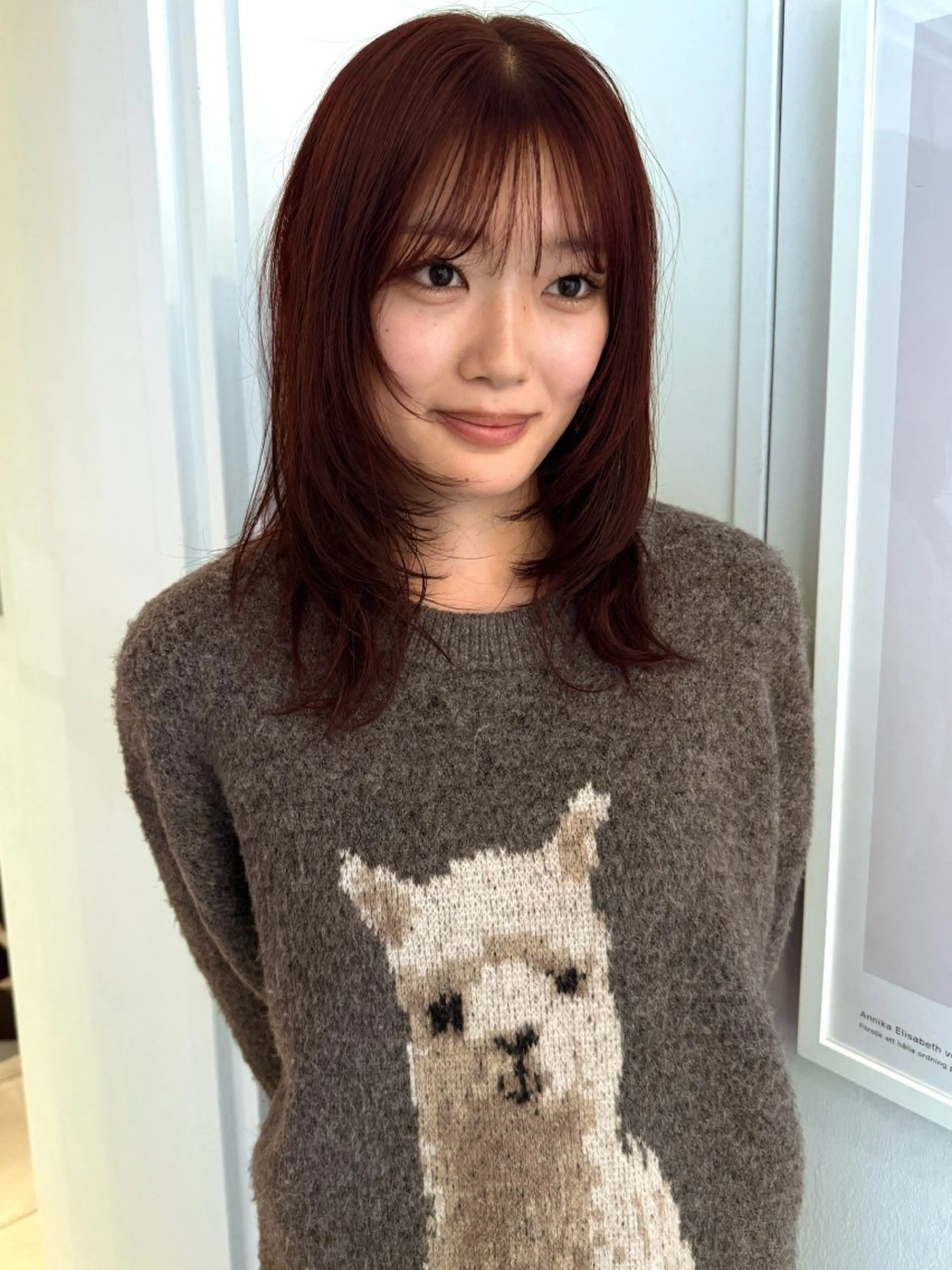 ミディアム カラー 磯　亜由香🌼 ブリーチ/ボブカットのヘアスタイル