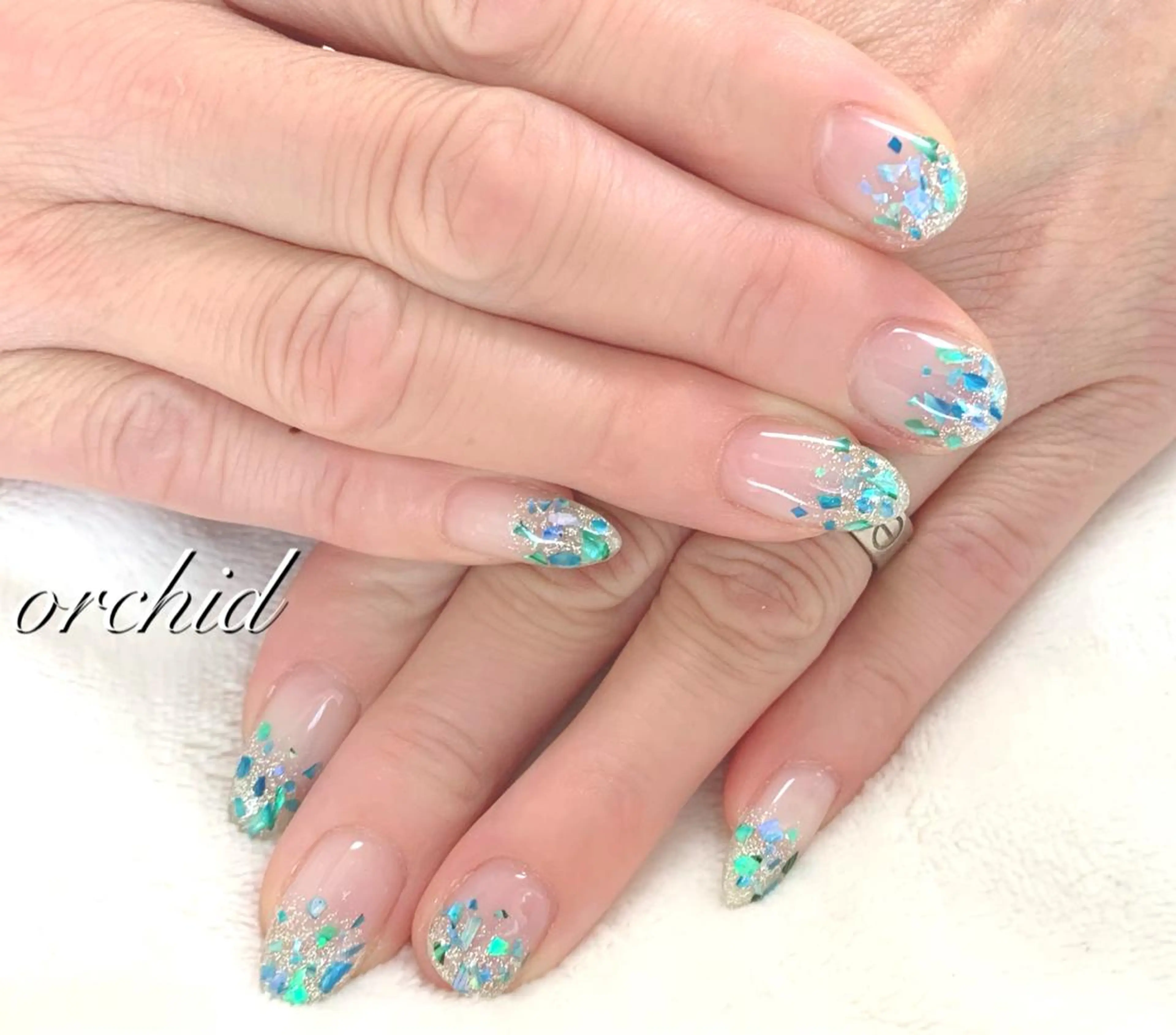 ネイル orchid ♡オーキッドのネイルデザイン