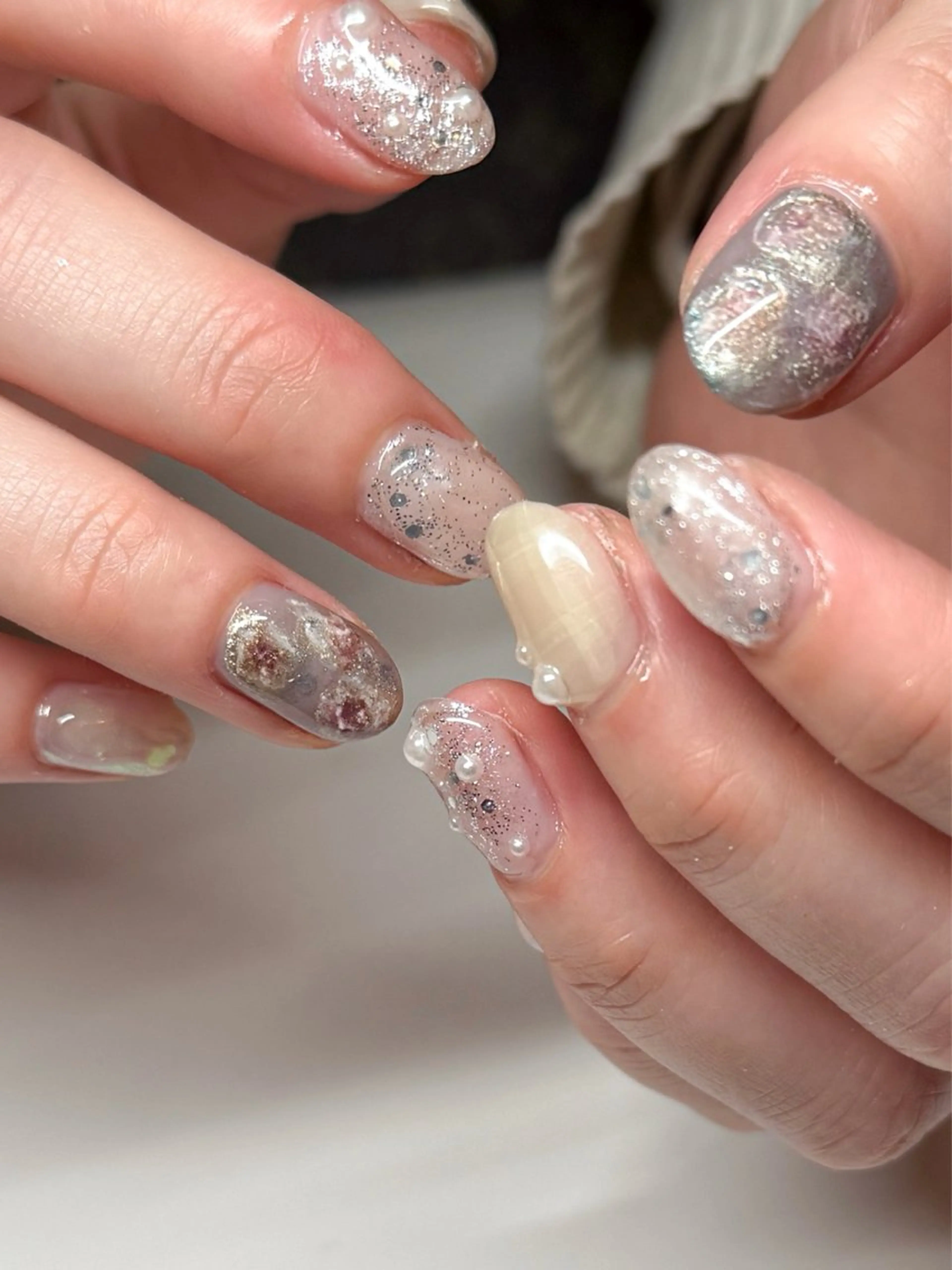 ネイル 持ち込み 濵田 実沙/Manonのネイルデザイン