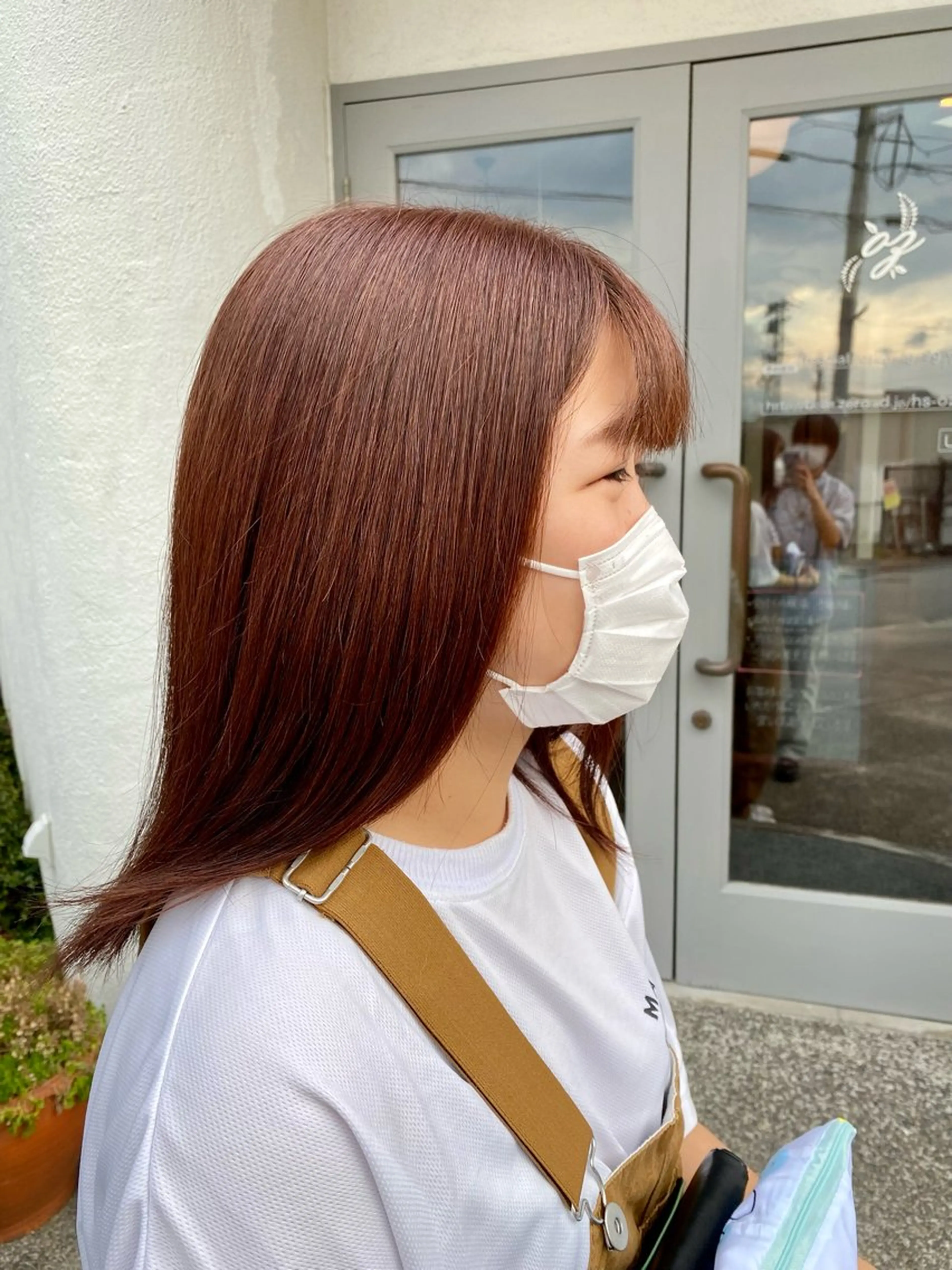 ミディアム 北川 飛瑶のヘアスタイル